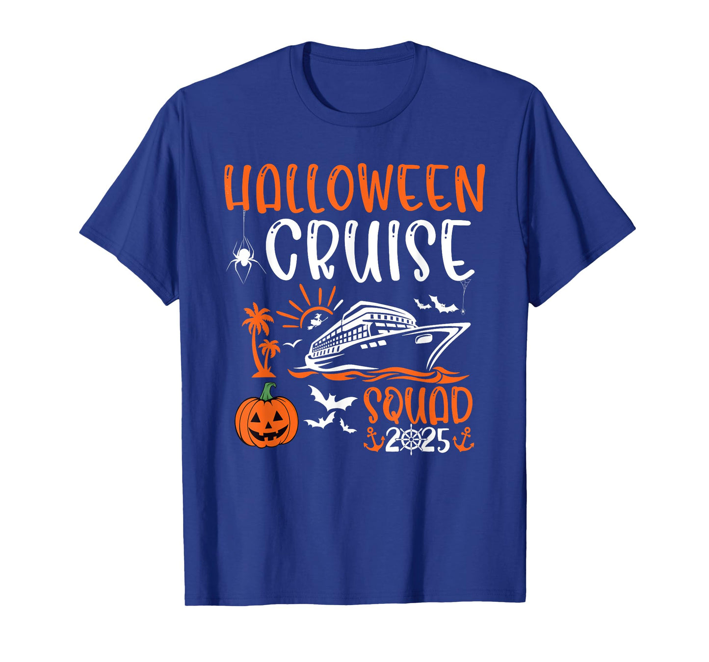 Halloween Cruise Squad 2025 Holiday Trip Family Matching T-Shirt