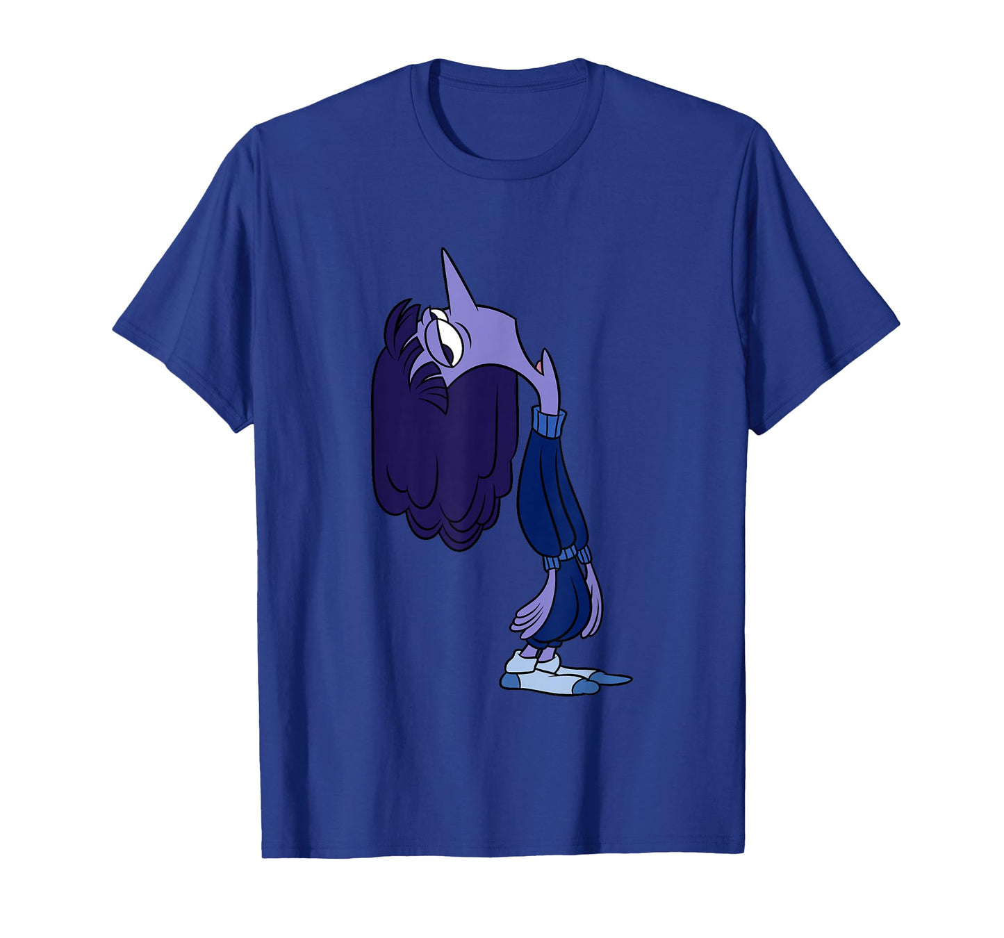 Disney Pixar Inside Out 2 Ennui Laziness Big Chest Portrait T-Shirt