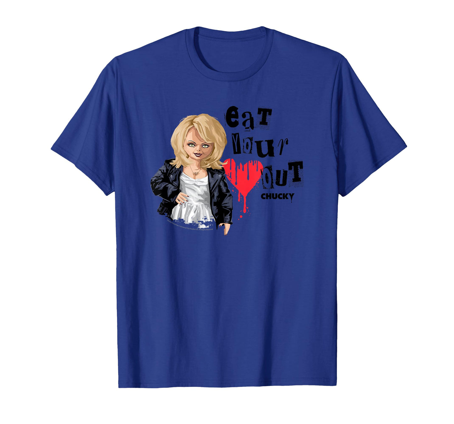 Chucky Tiffany Eat Your Heart Out Valentine T-Shirt
