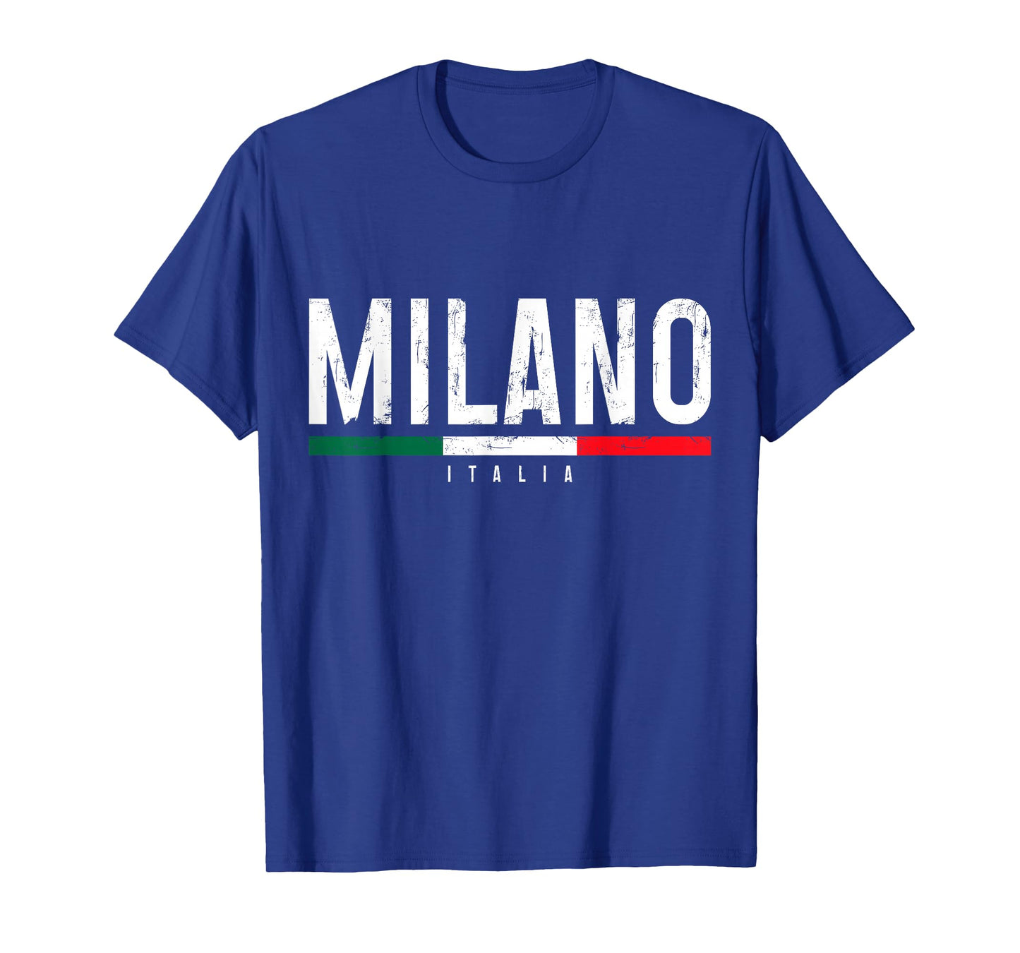 Milano Italia Italian Flag Vintage Italy Souvenir T-Shirt