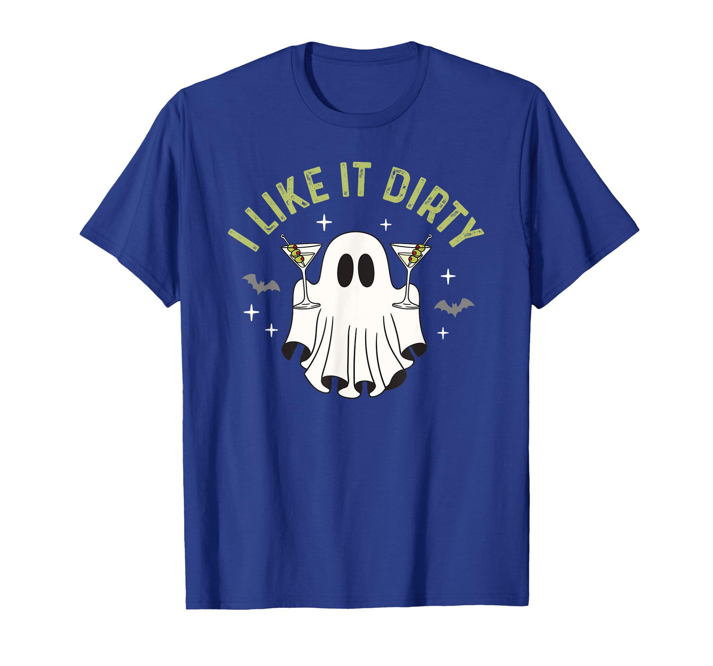 I Like It Dirty Halloween Dirty Martini Ghost T-Shirt