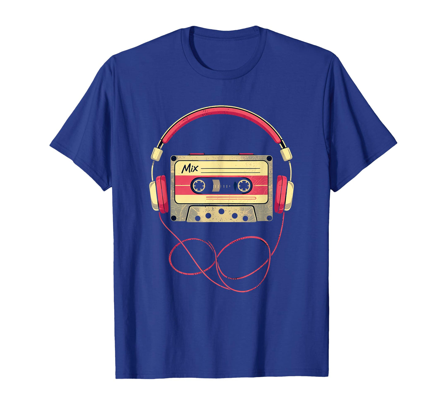 70s 80s 90s Audio Cassette Tape Funny Retro Men Women Kids T-Shirt