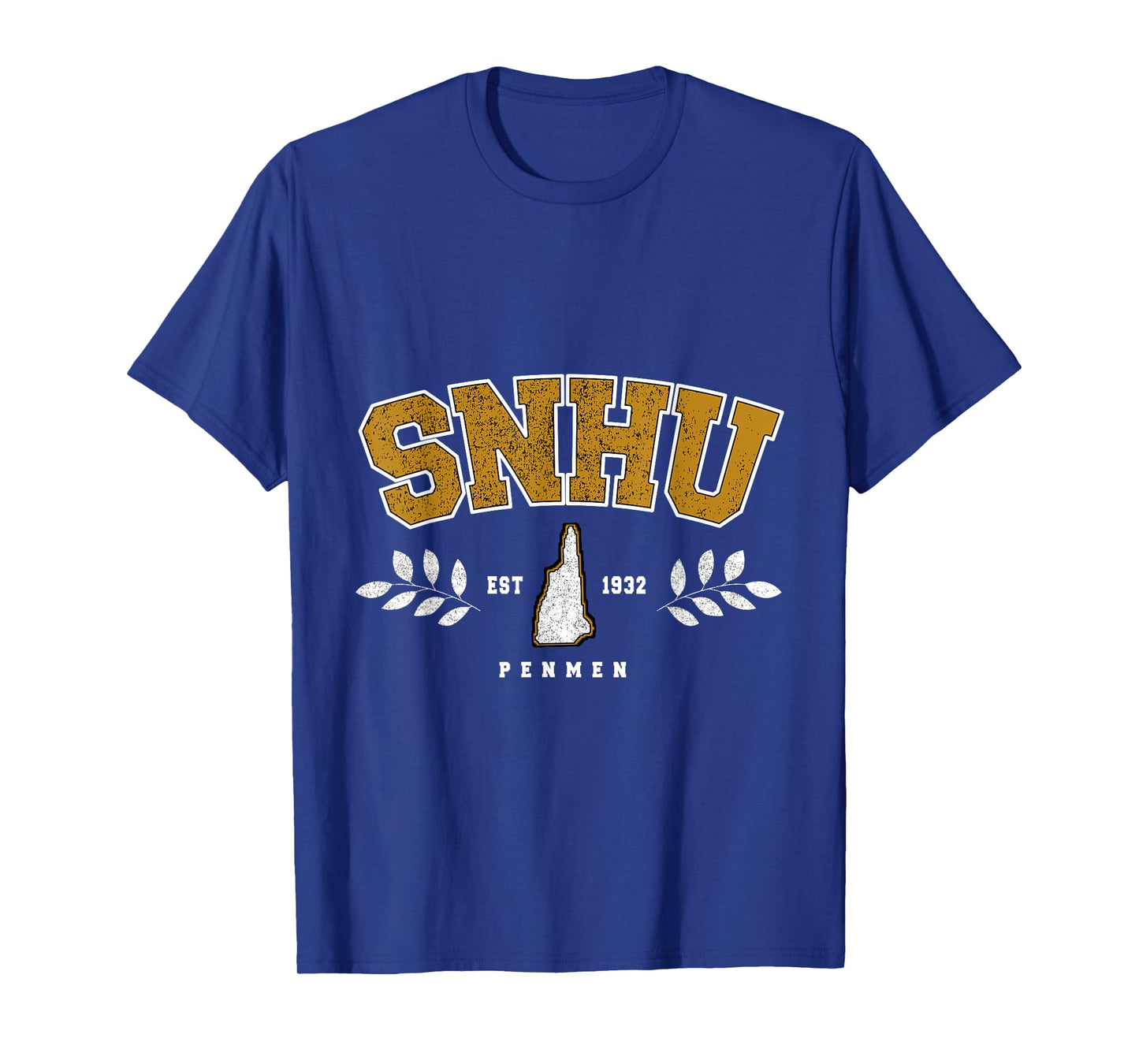 SNHU Arch Retro College University Athletic Sports Tee T-Shirt
