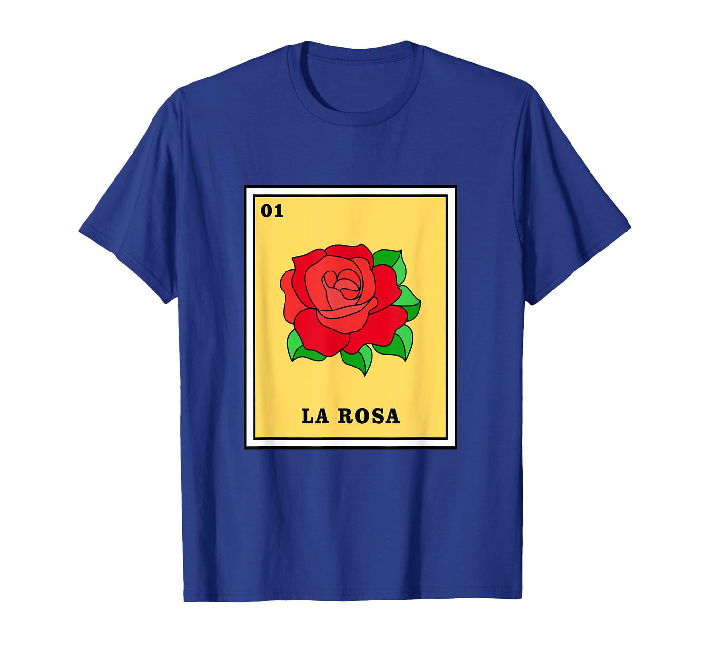 Womens Mexican Lottery Game La Rosa T-Shirt