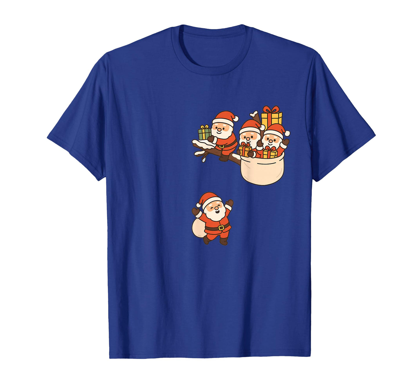 Funny Santa Claus Gift Cute Playing T-Shirt