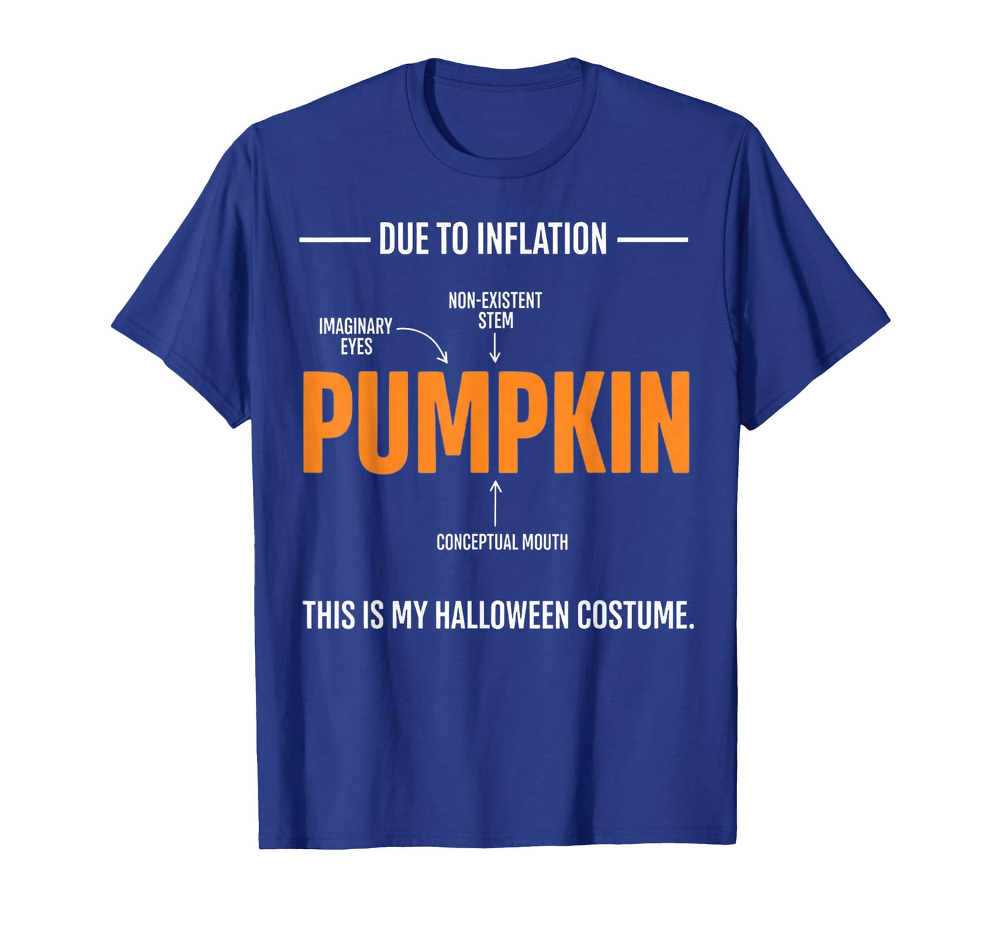 Pumpkin Halloween Costume Funny Halloween 2025 T-Shirt