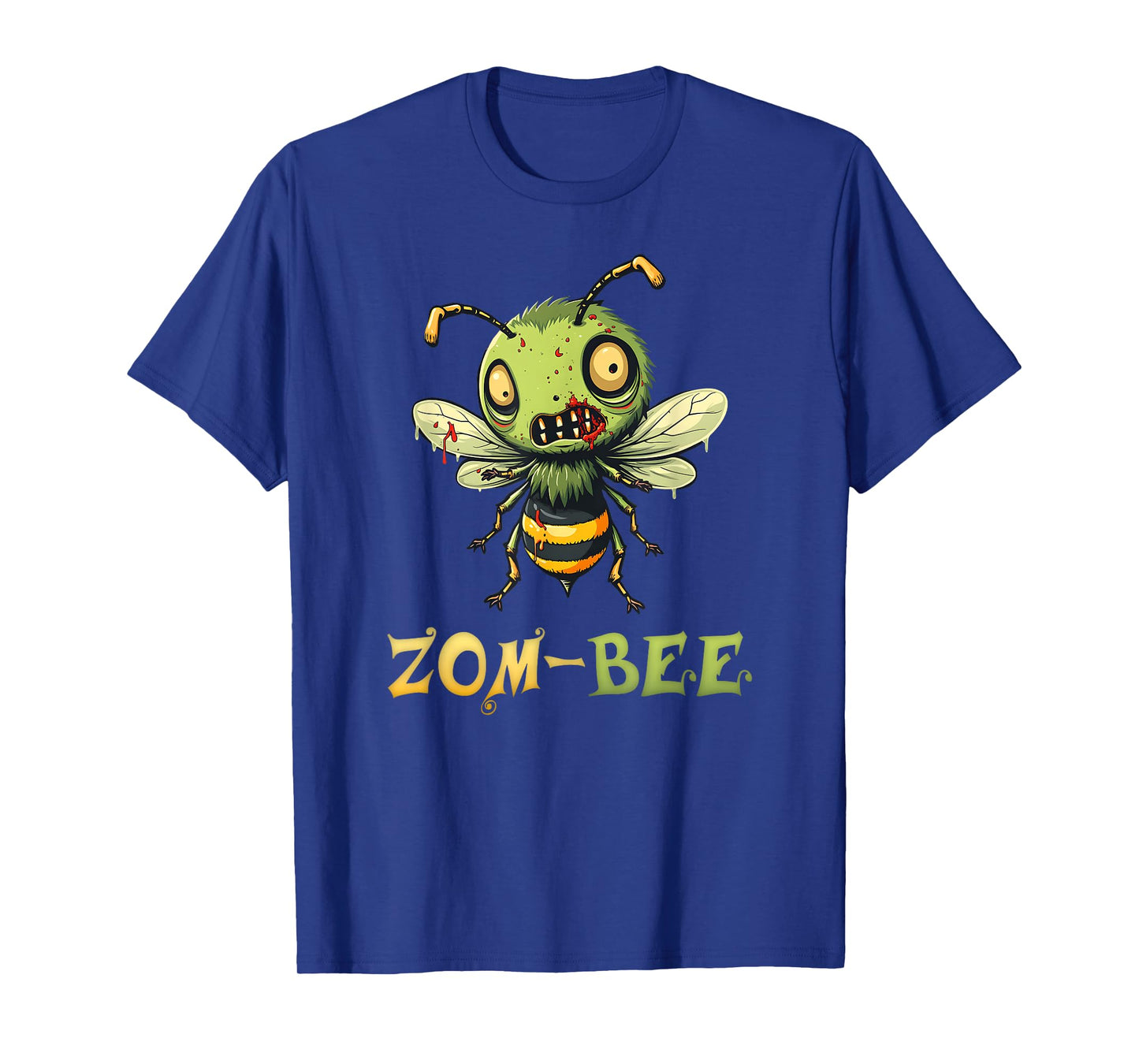 Zom-bee Adorably Creepy Funny Zombie Bee Pun T-Shirt