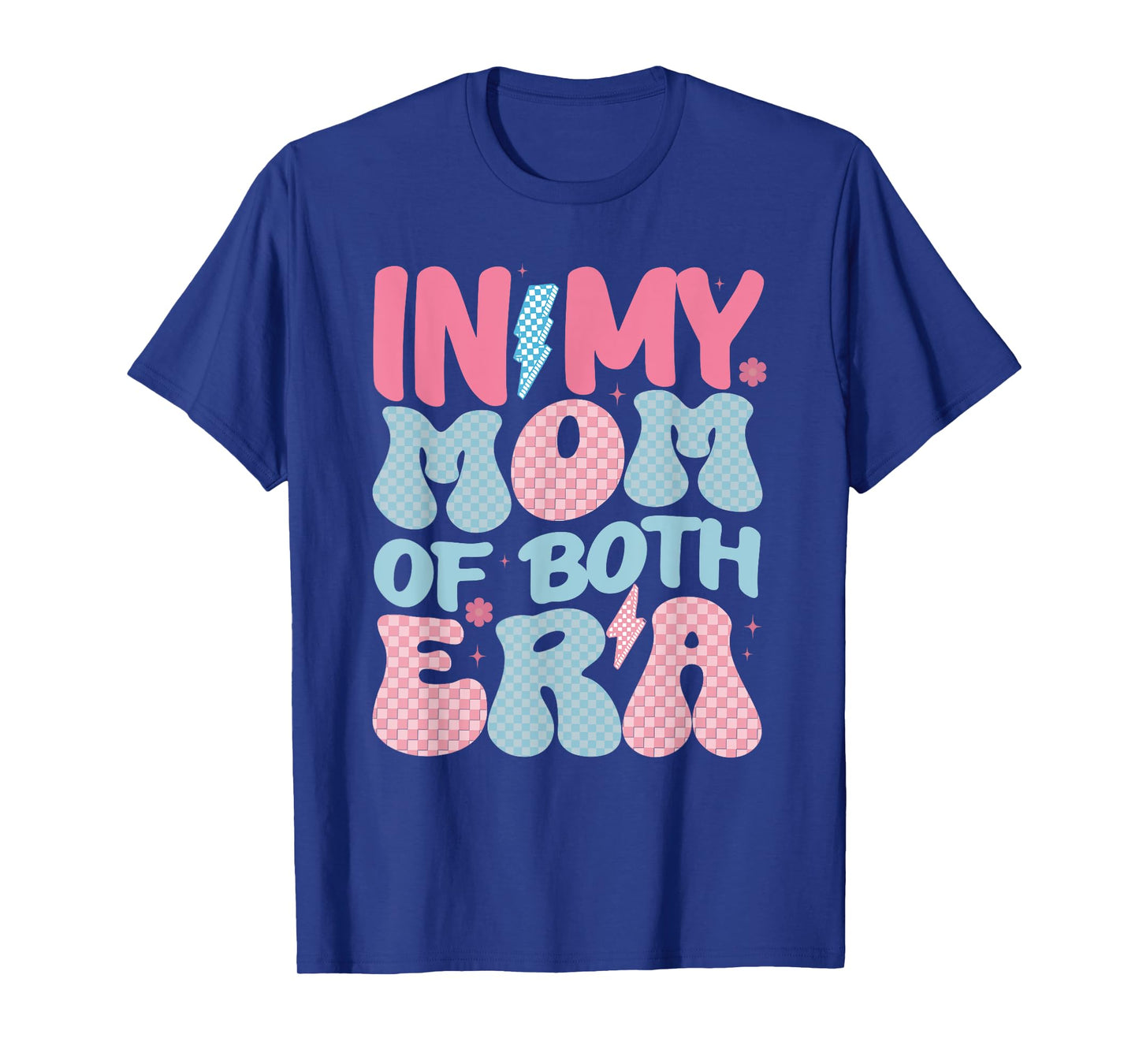 In My Mom of Both Era Retro Mothers Day Mama of Both T-Shirt