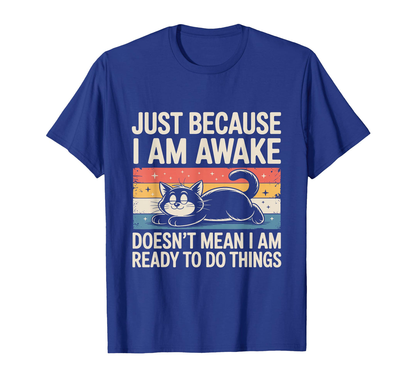 Funny Lazy Cat Meme Weird Stuff Lover Men Women Boys Girls T-Shirt