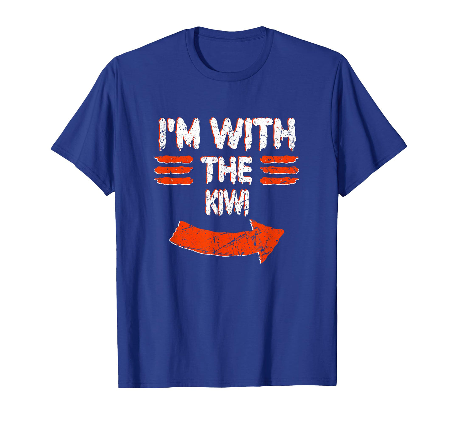 Vintage I'm With the Kiwi Lazy Halloween Costume T-Shirt