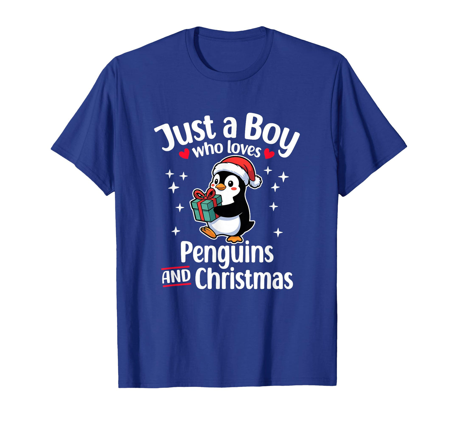 Just a Boy Who Loves Penguins Hot Cocoa T-Shirt