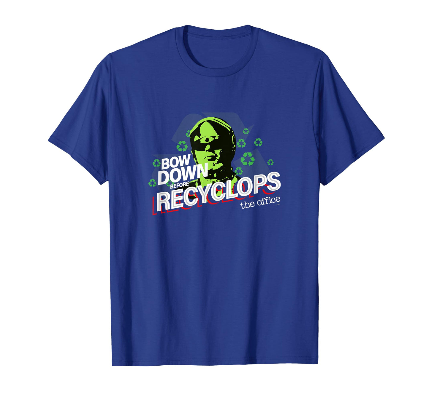 The Office Dwight Schrute Bow Down Before Recyclops T-Shirt T-Shirt