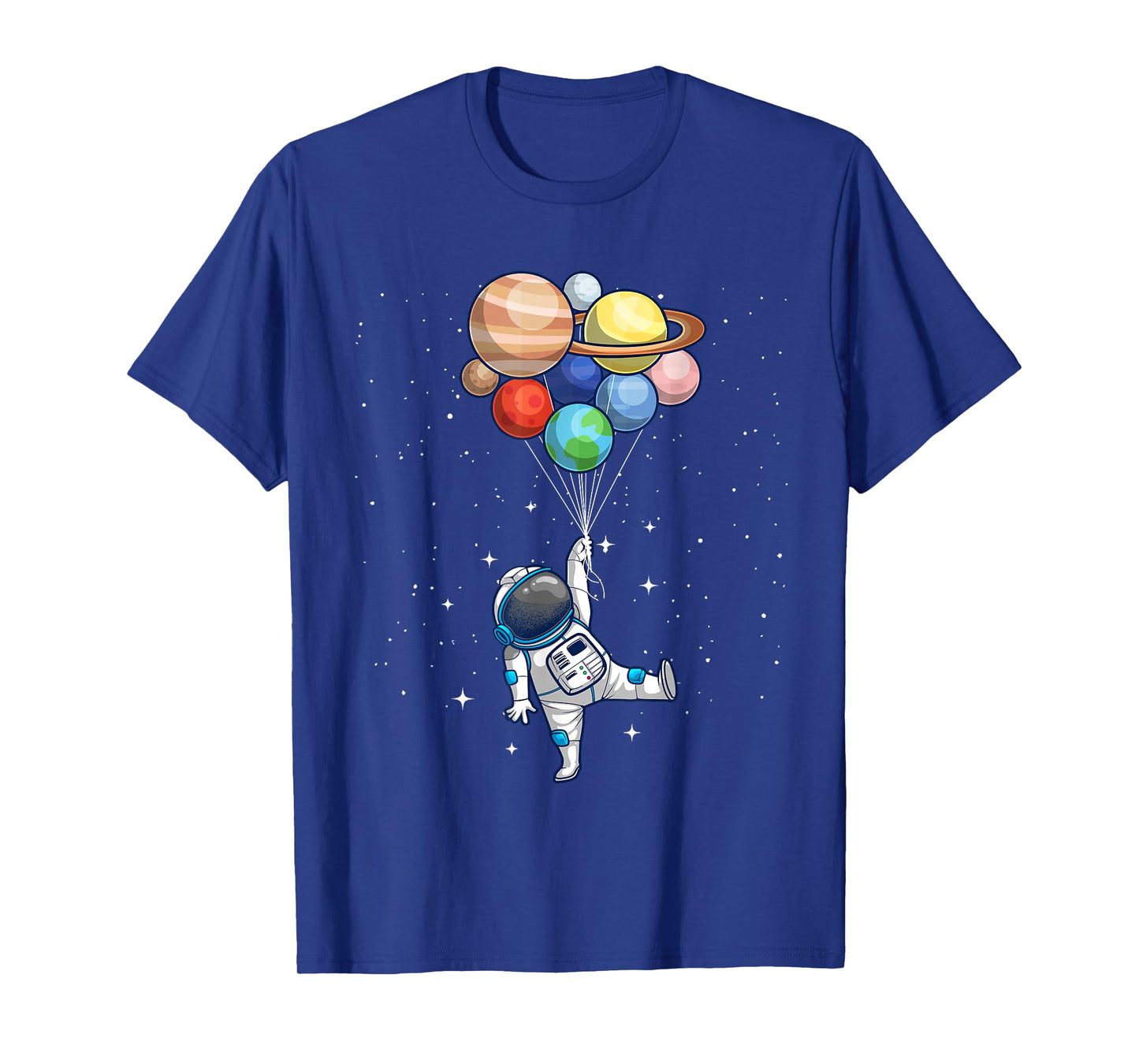 Space Themed For Men Women Outer Space Moon Galaxy Astronaut T-Shirt