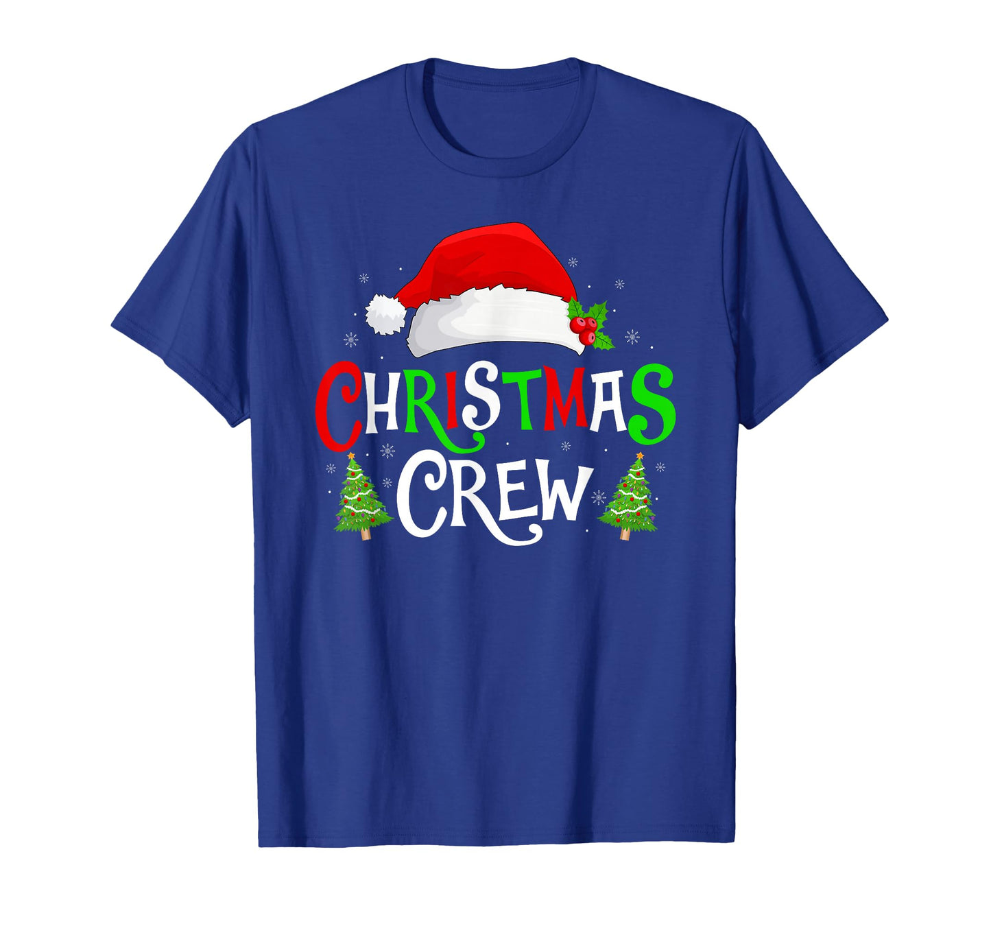 Matching Family Xmas Santa Squad Christmas Crew Pajamas T-Shirt