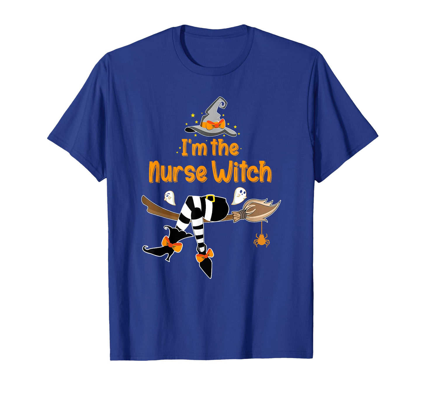 I'm Nurse Witch Riding Boom Funny Halloween Nurse Costume T-Shirt