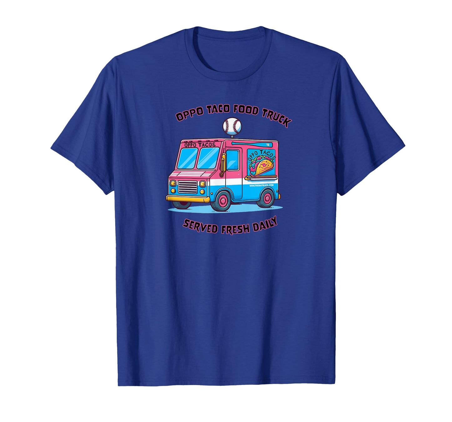 Baseball Oppo Taco Food Truck T-Shirt