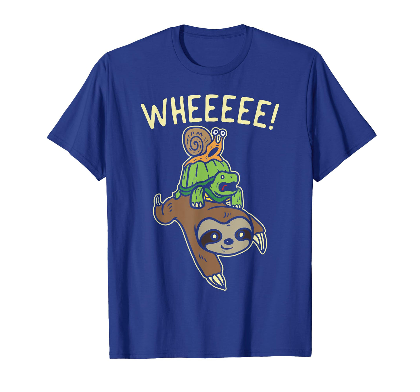 Funny Running Shirt Marathon Runners Gift Sloth Turtle Snail T-Shirt
