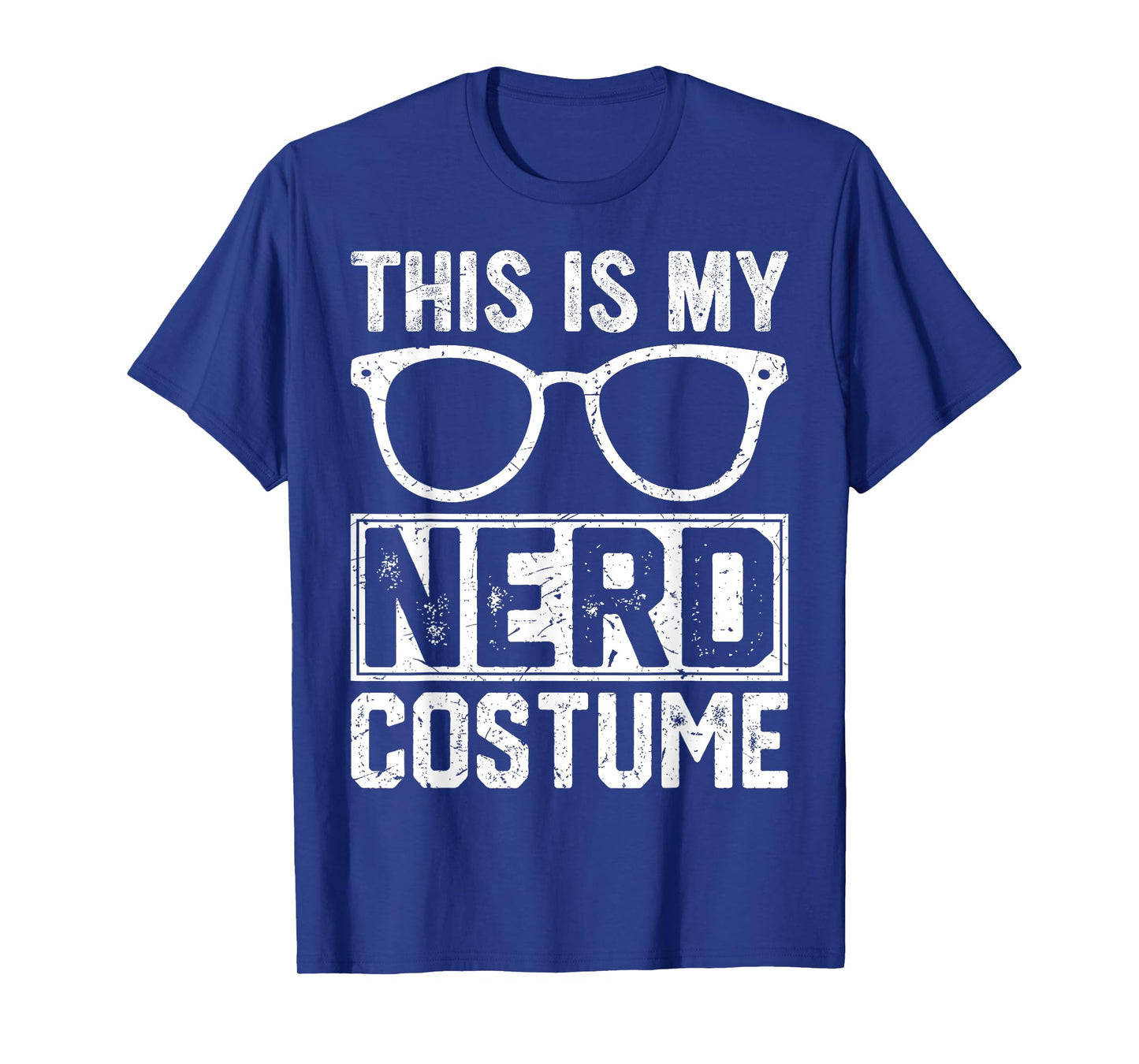 Retro Nerd Costume For Women Kids Adult Men Boys Girl T-Shirt