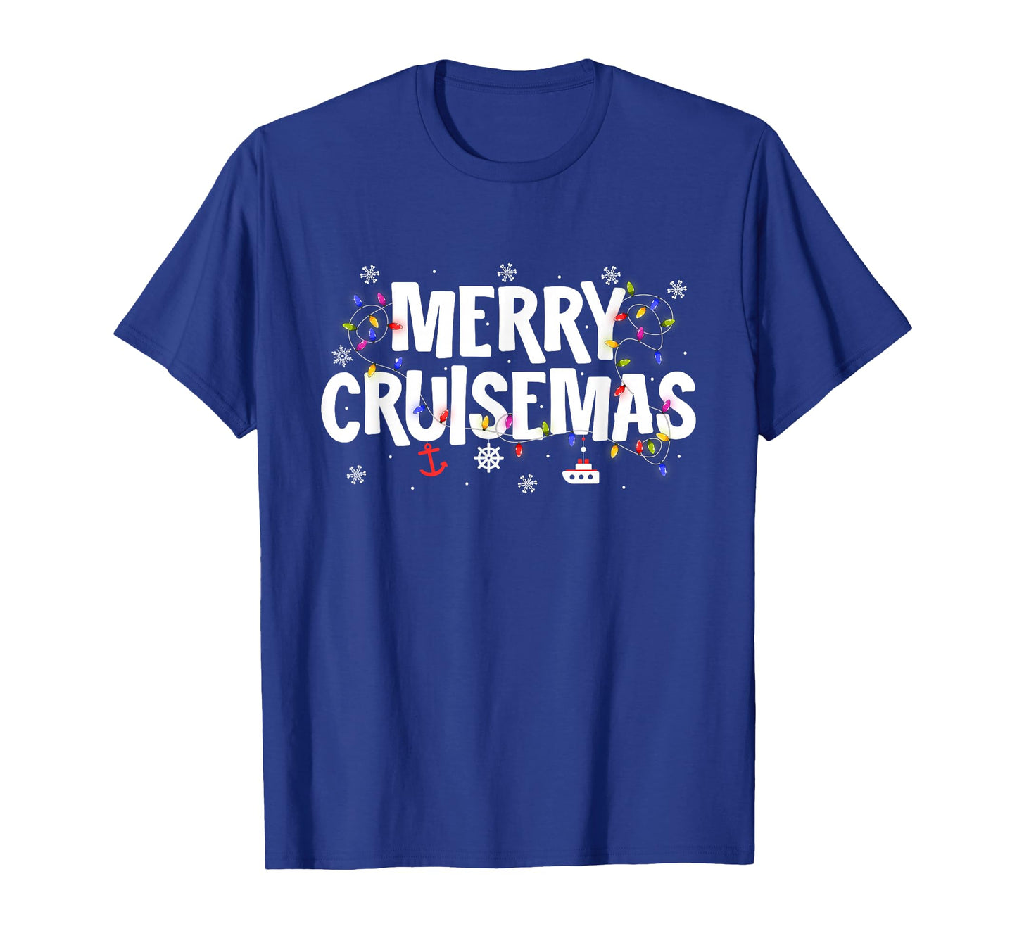 Merry Cruisemas Cruise Ship Family Cruising Christmas T-Shirt