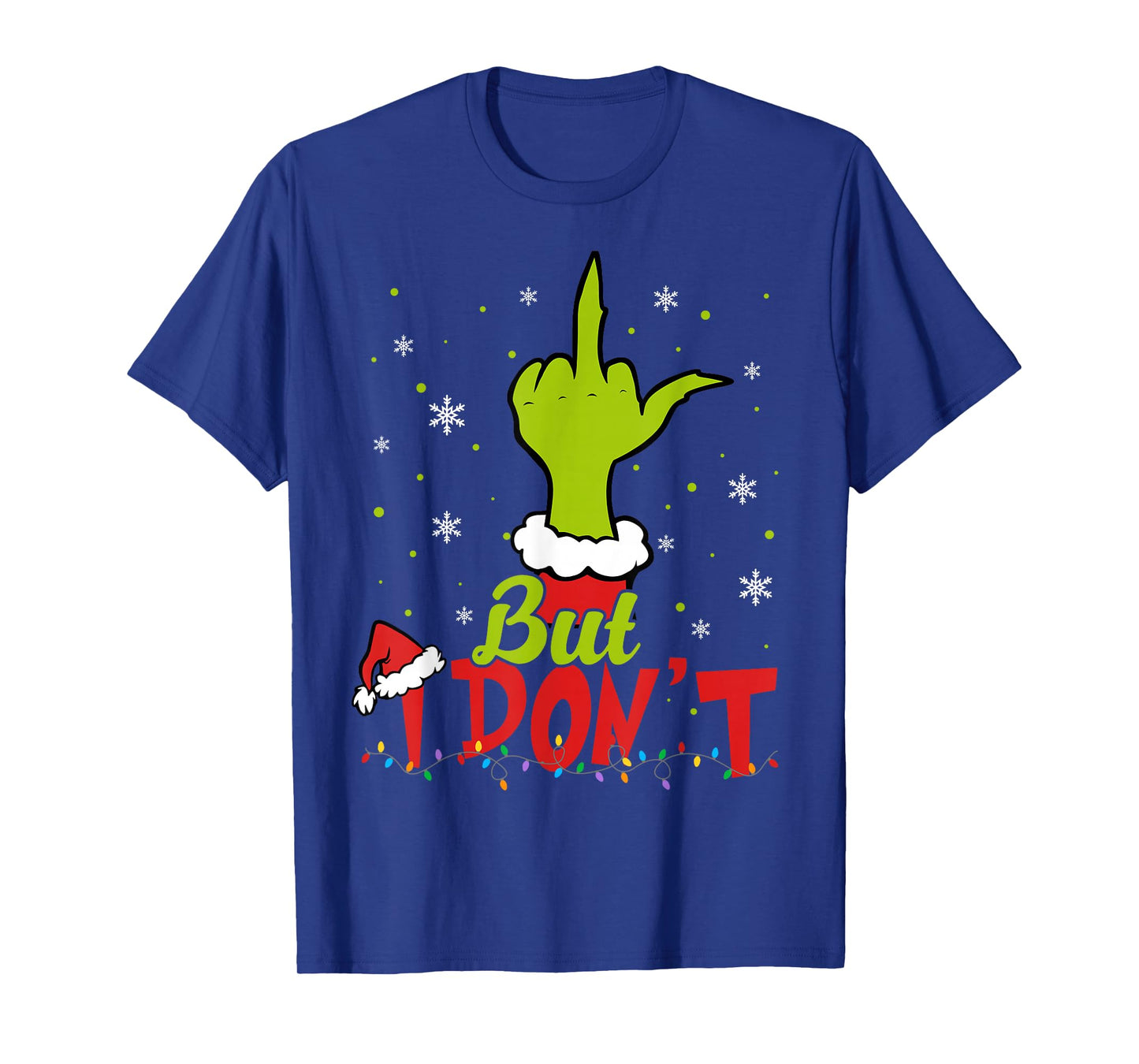I Love Matching Christmas Shirts But I Don't Xmas Couples T-Shirt