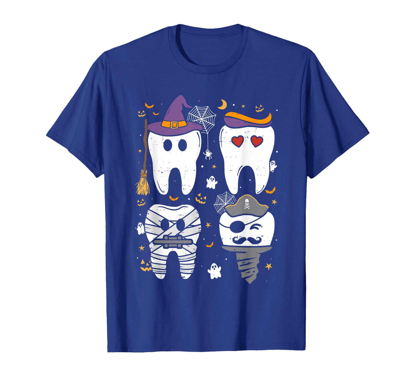 Dentist Witch Teeth Dental Crew Halloween Costume Men Women T-Shirt