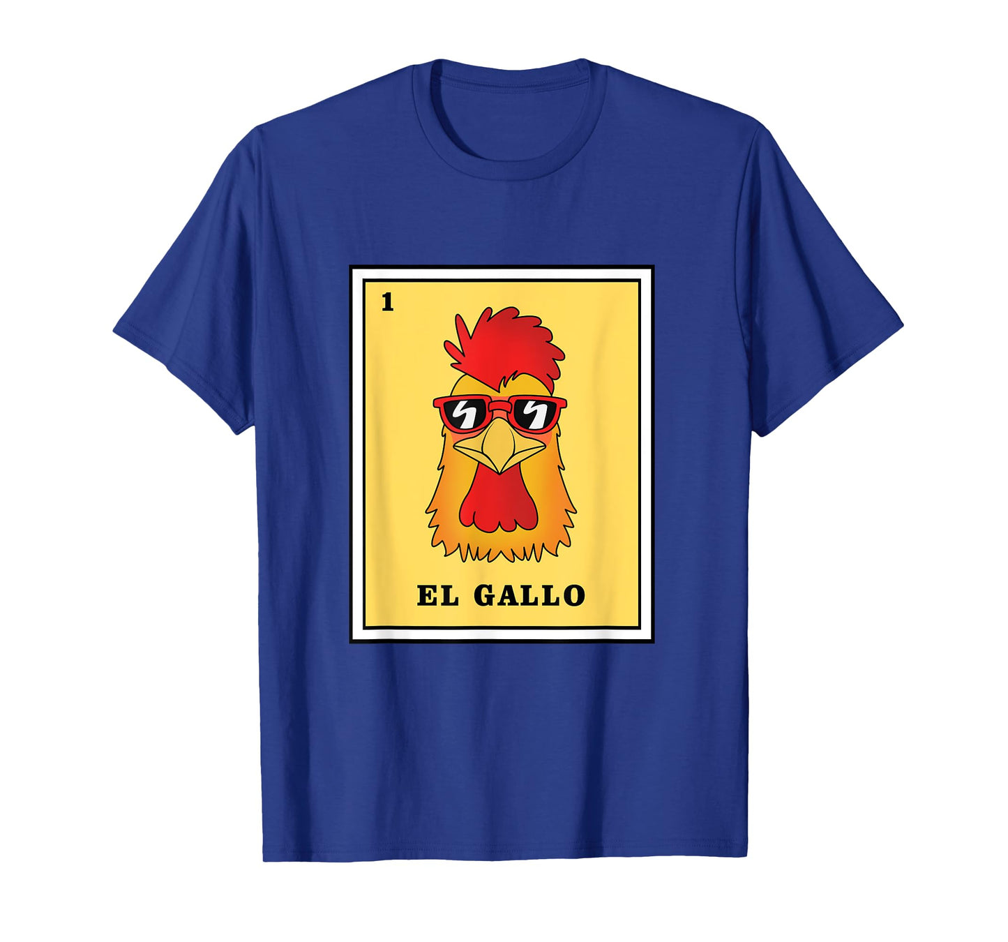 Funny Mexican Lottery Game El Gallo T-Shirt