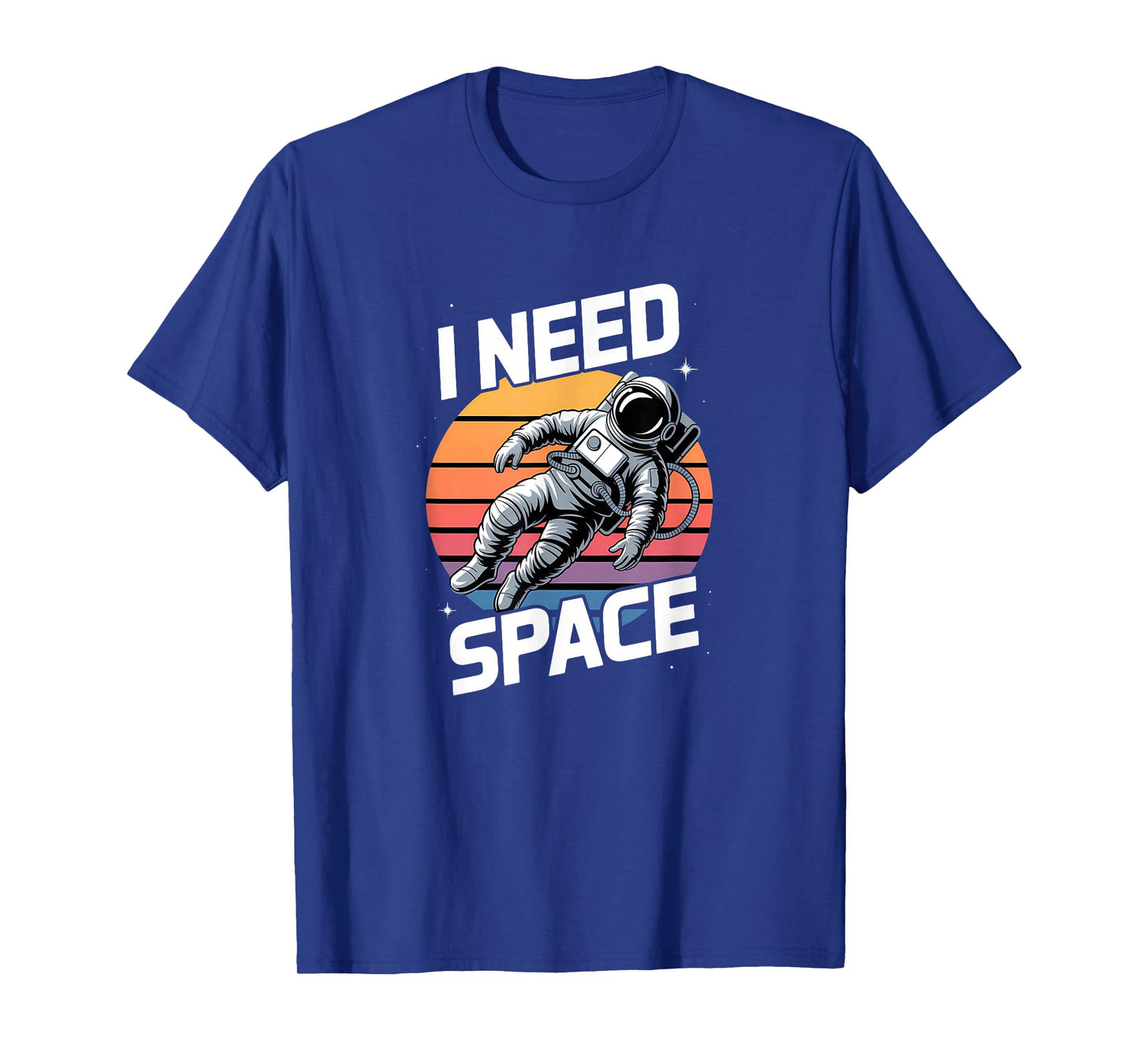 Vintage Space Clothing for Introverts - I Need Space T-Shirt