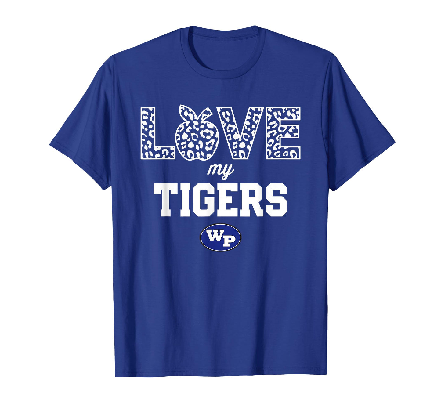 Wills Point Tigers Logo Love My Team HS T-Shirt