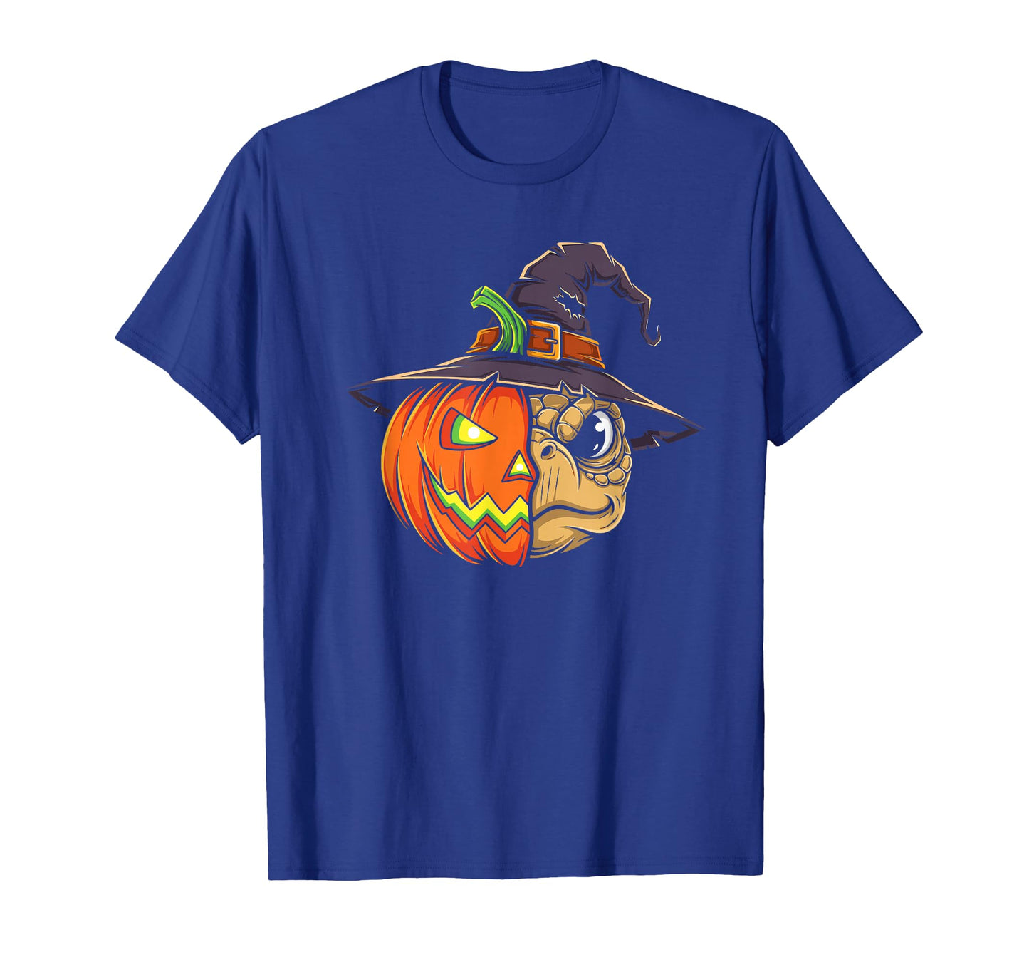 Turtle Pumpkin Jack O Lantern Halloween Kids Mens Womens T-Shirt