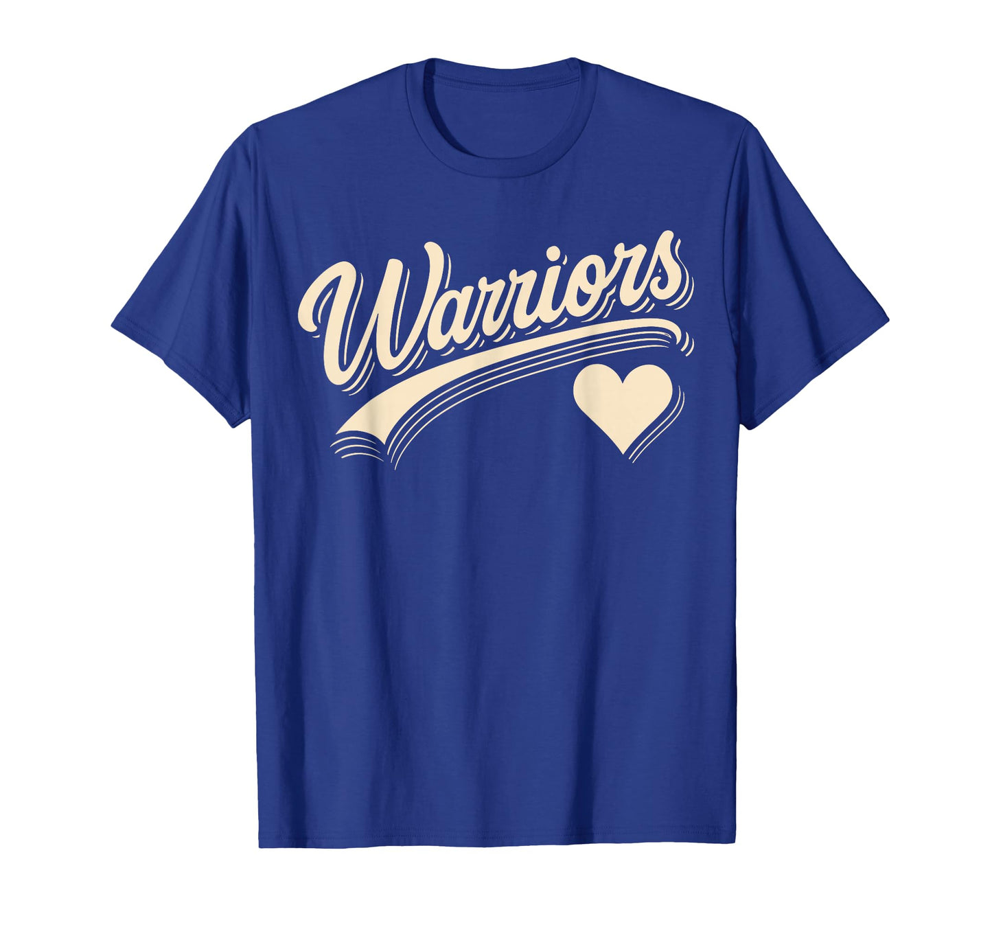 Vintage Warriors Heart Apparel for Men Women Kid Boy Girl T-Shirt