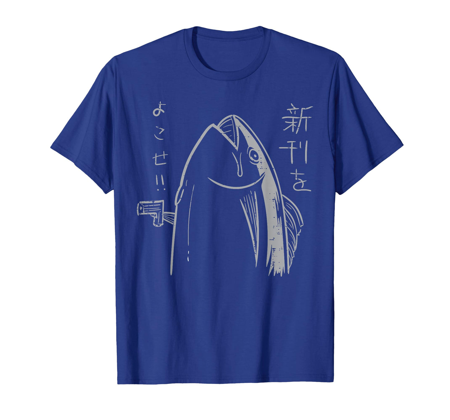 Japanese Harajuku Fish Funny Tokyo Manga Anime Art Men Women T-Shirt