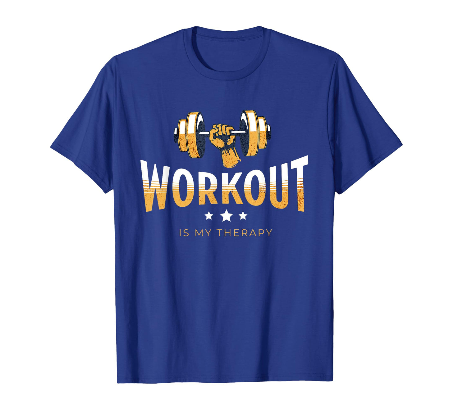 Gym Mode On - Workout Is My Therapy T-Shirt