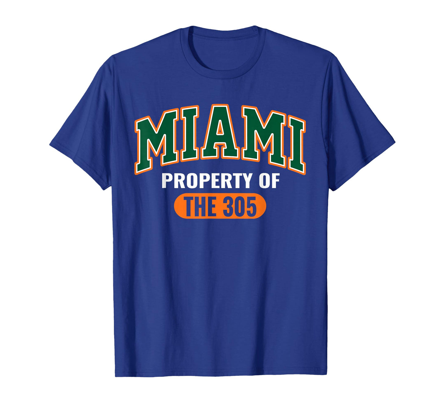 305 Miami Vibes Urban Style Miami Beach Graphic Design T-Shirt