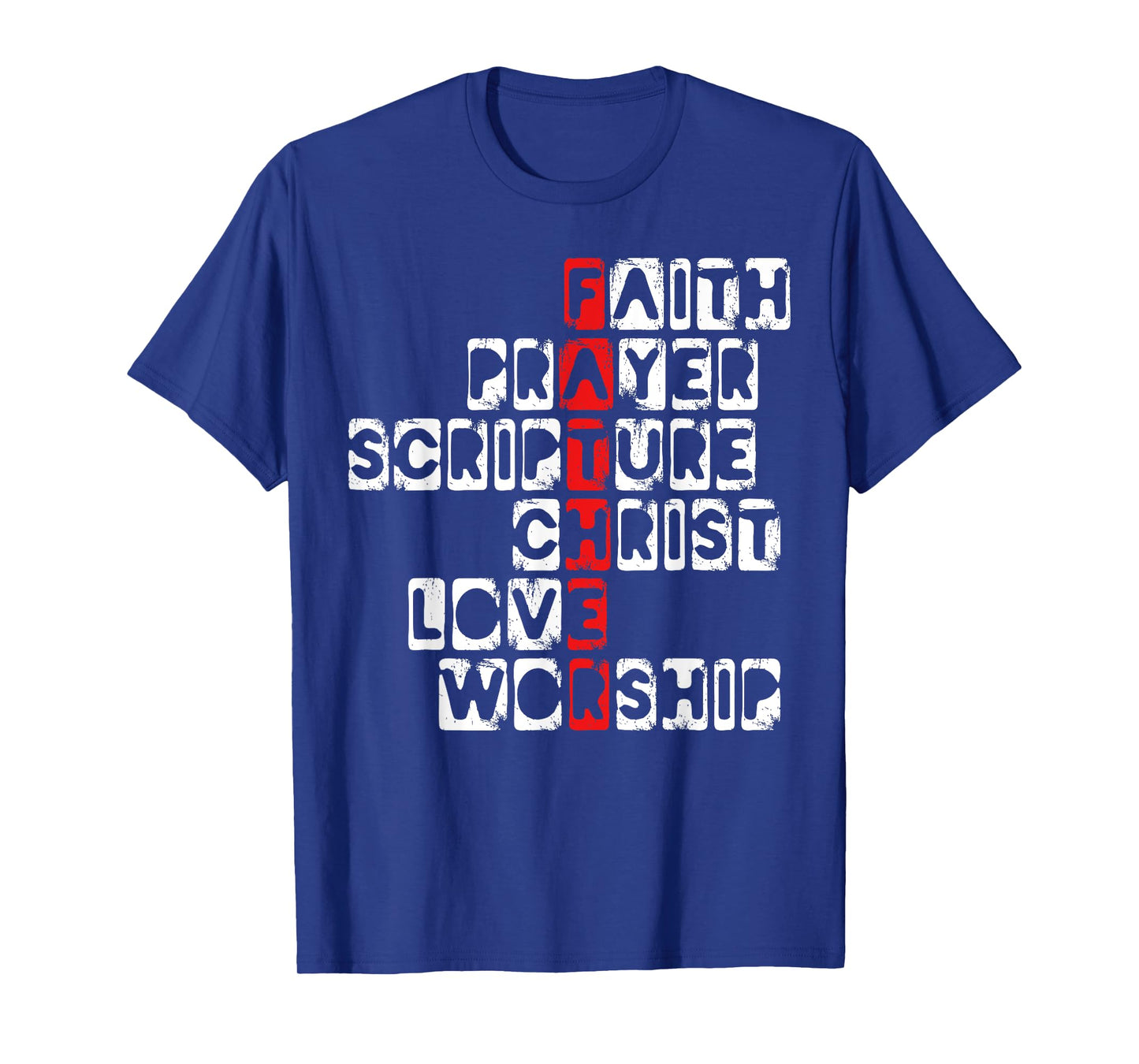 Religious Dad Christian Believer Fatherhood Fathers Day T-Shirt