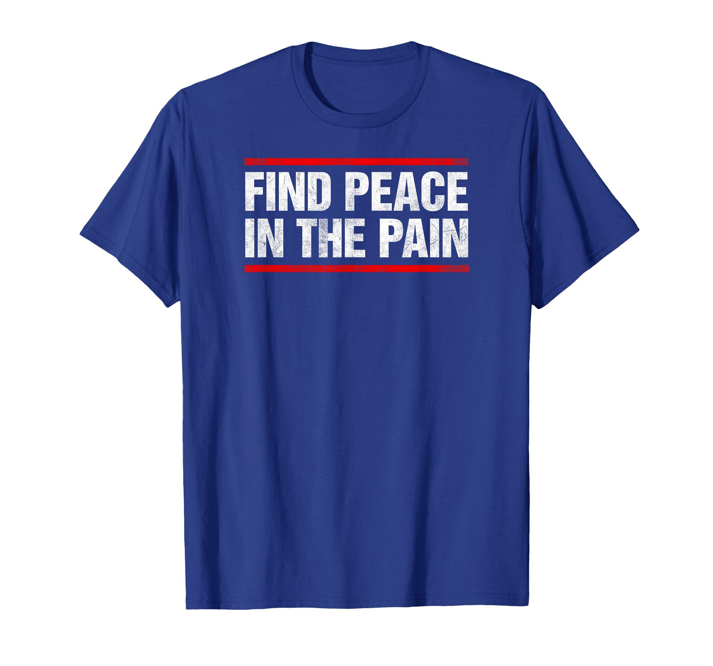 Find Peace In The Pain Vintage Distressed T-Shirt