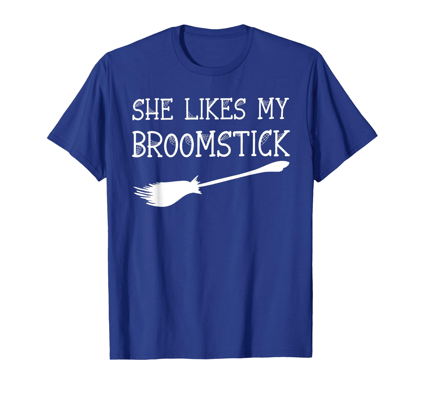 I Love Her Pumpkins I Love His Broomstick Halloween Couples T-Shirt