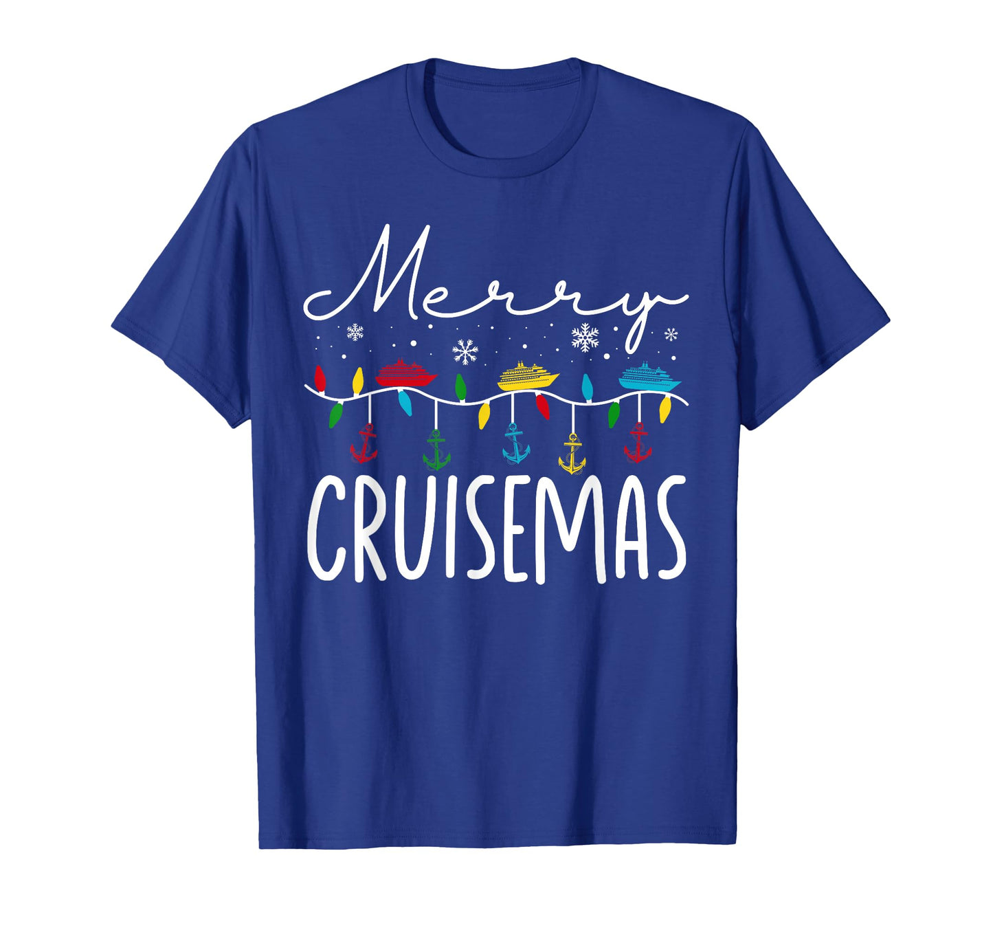 Merry Cruisemas Christmas Family Cruisin Funny Cruise Lover T-Shirt