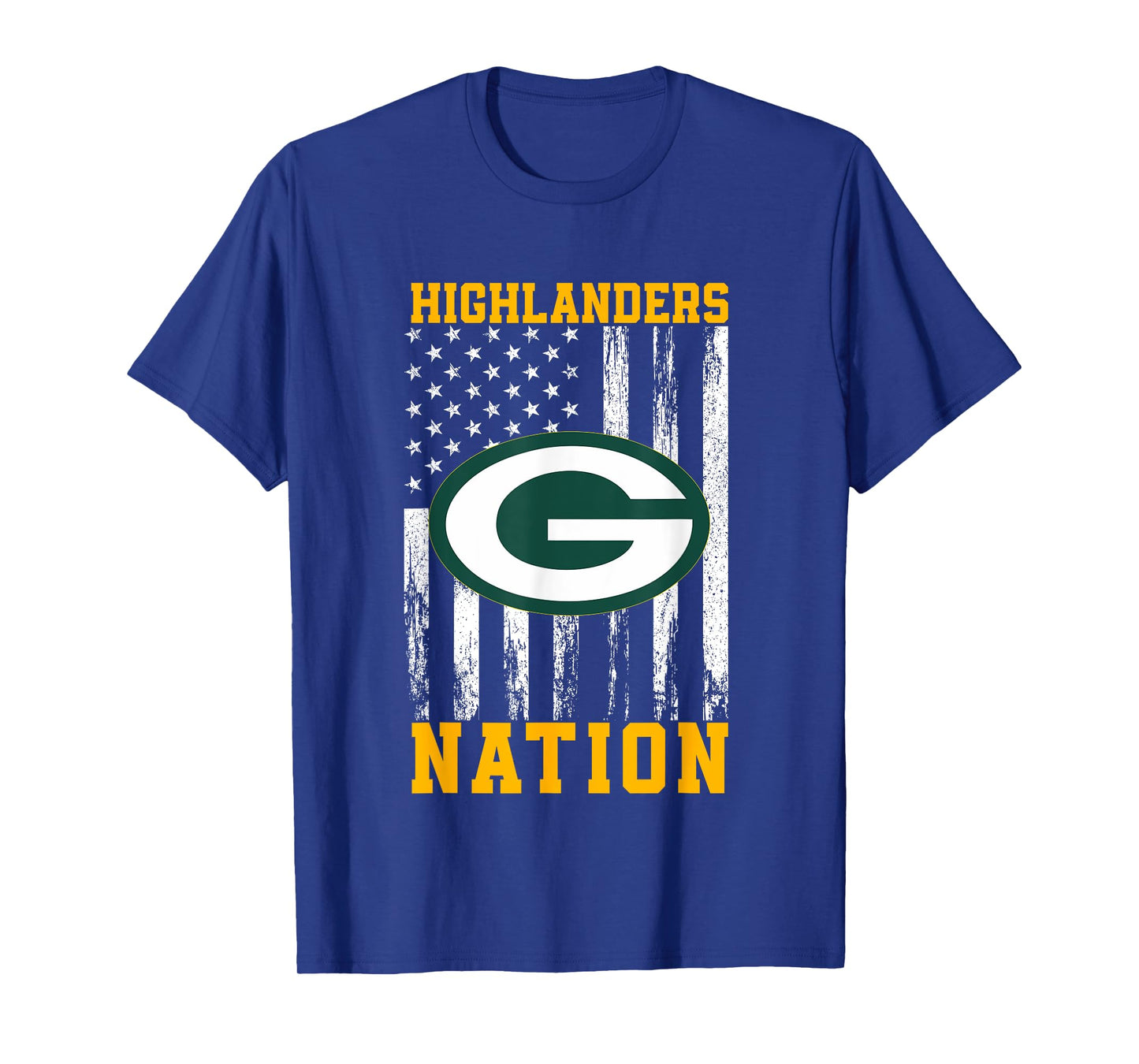 Glenvar Highlanders Logo Nation HS T-Shirt