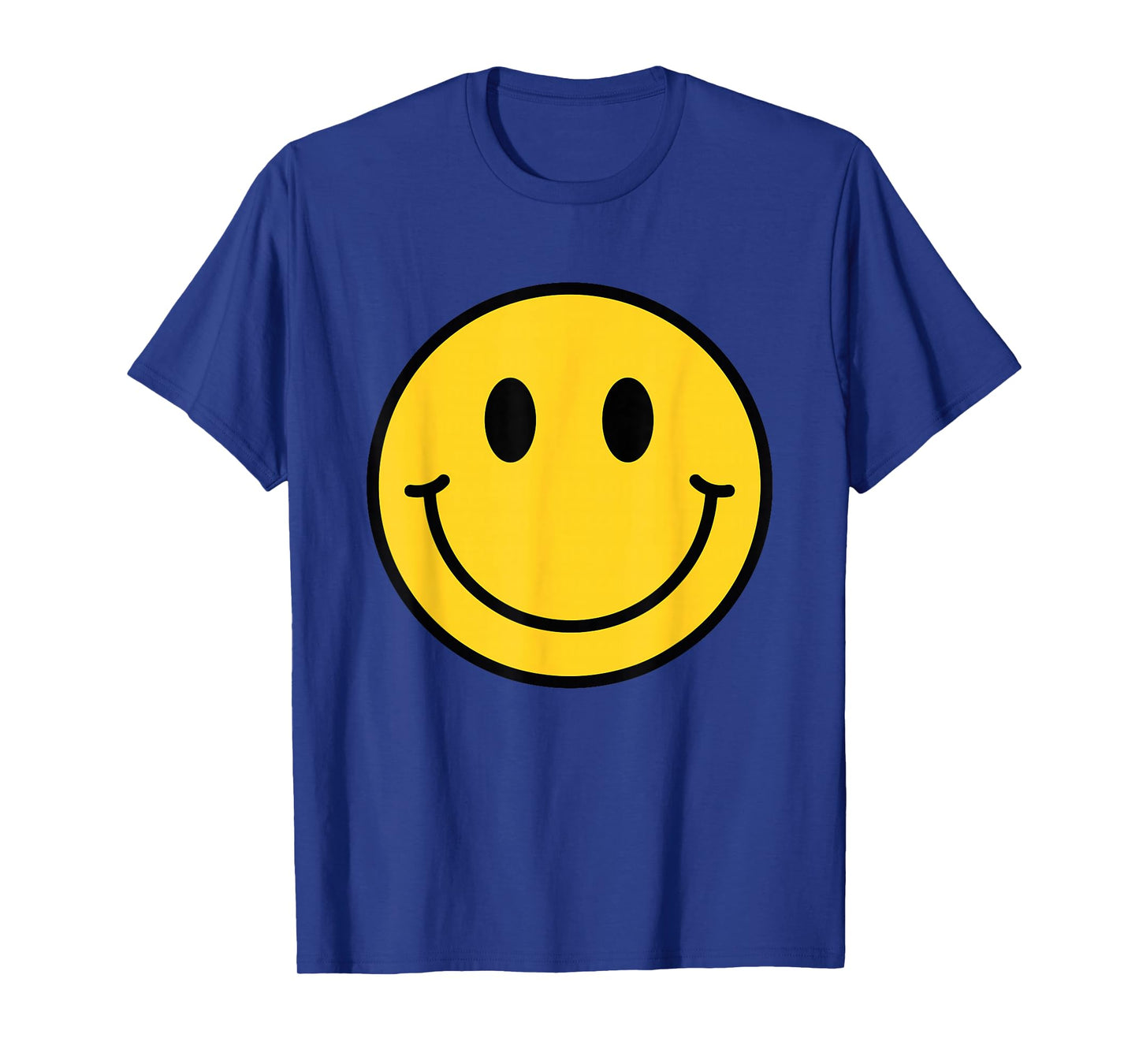 70s Yellow Smile Face Shirt Cute Happy Peace Smiling Face T-Shirt