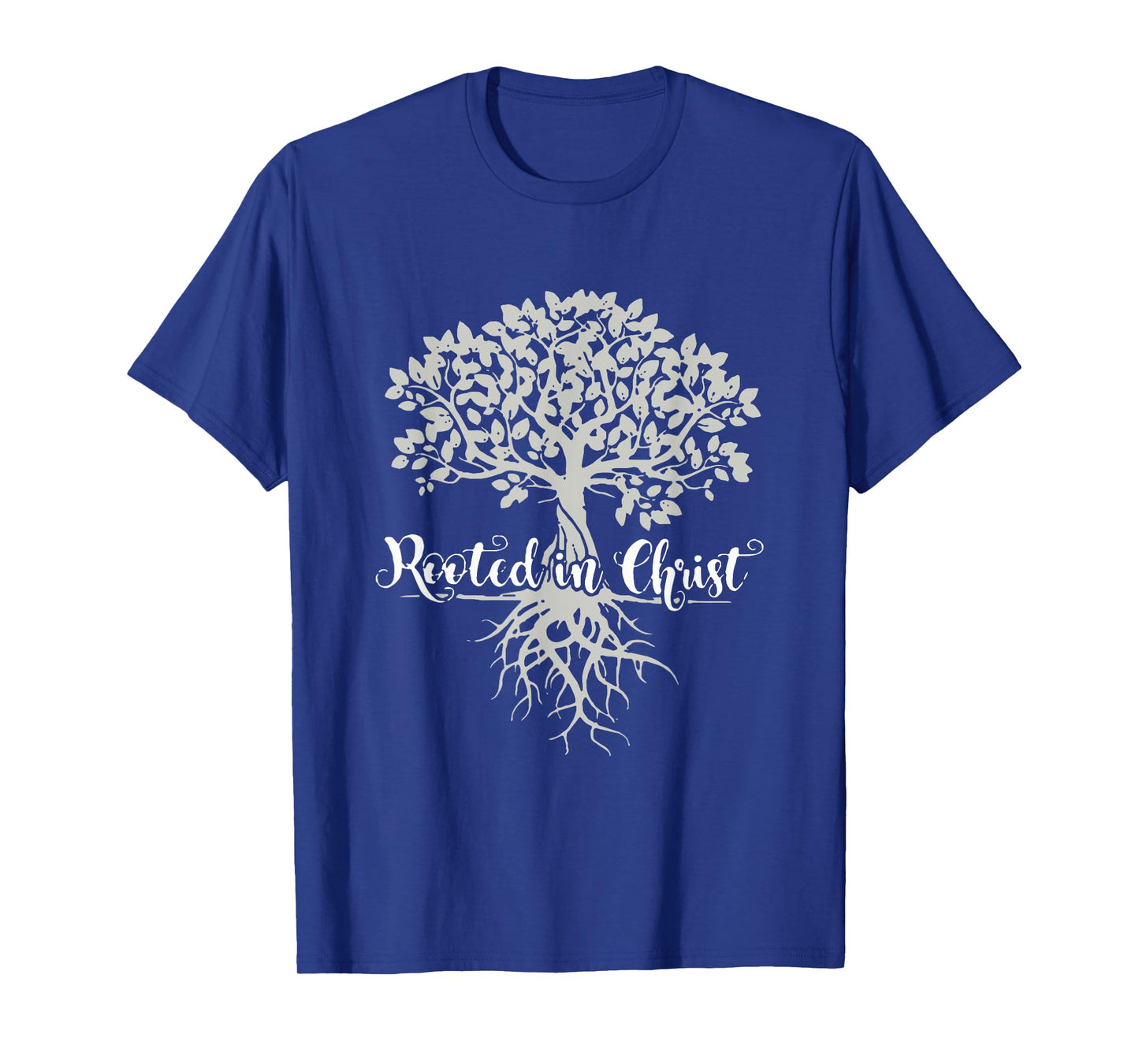 Vintage Rooted in Christ Religious Christian Jesus Christ T-Shirt