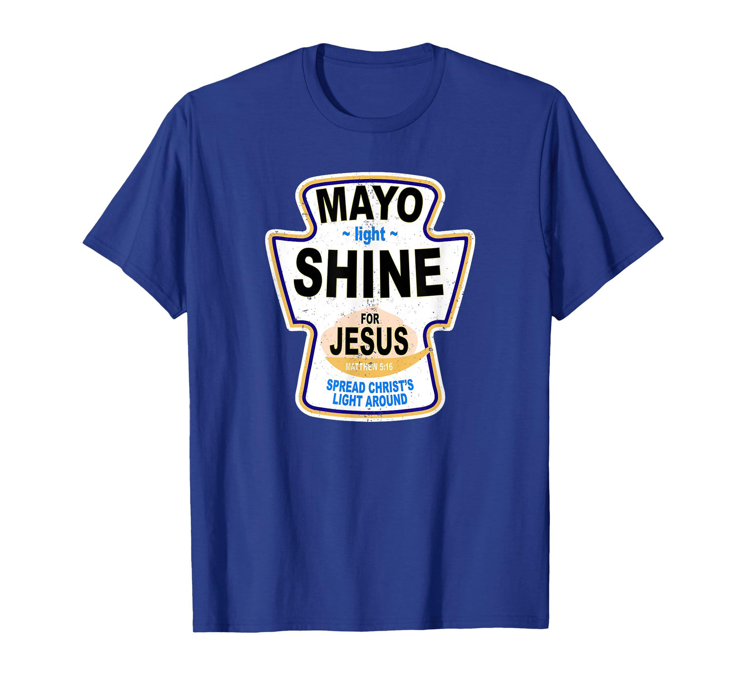 Grunge Christian Mayo Light Shine Jesus T-Shirt