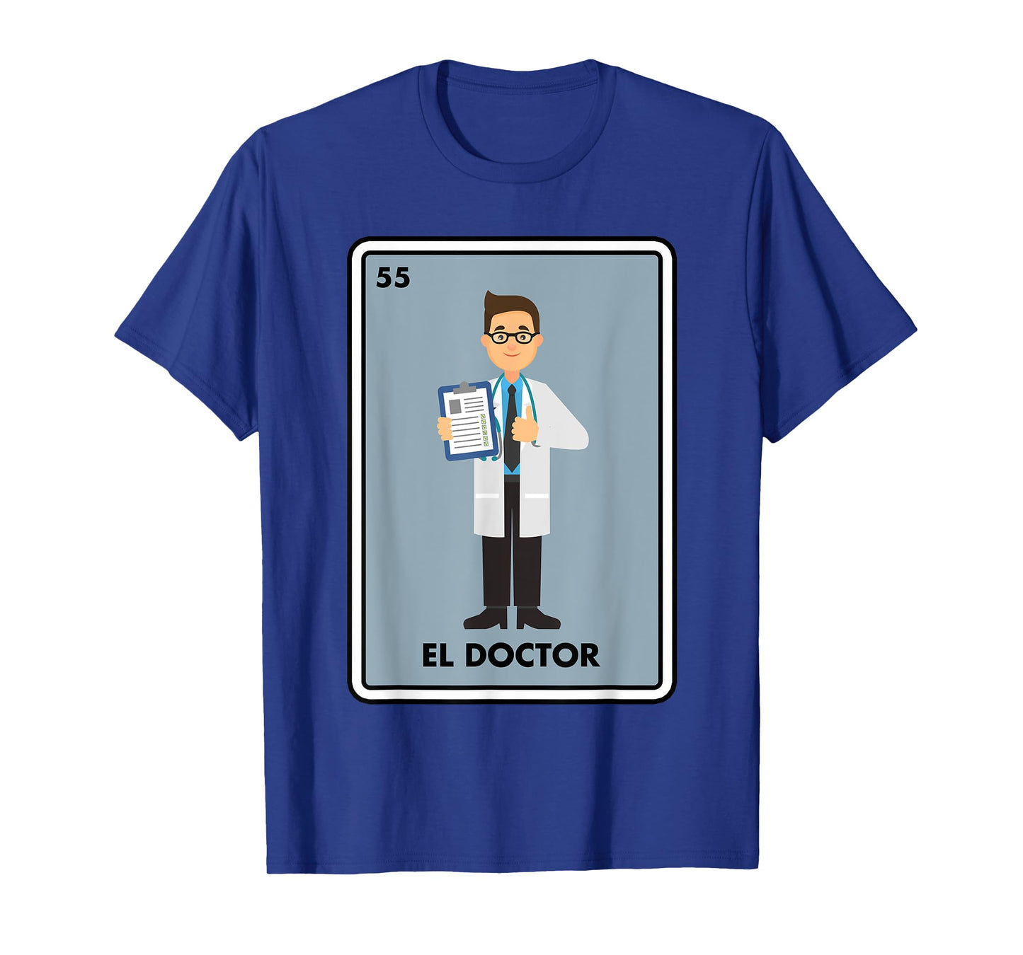 Mexican The Doctor Medical El Doctor Mexican Bingo Card T-Shirt