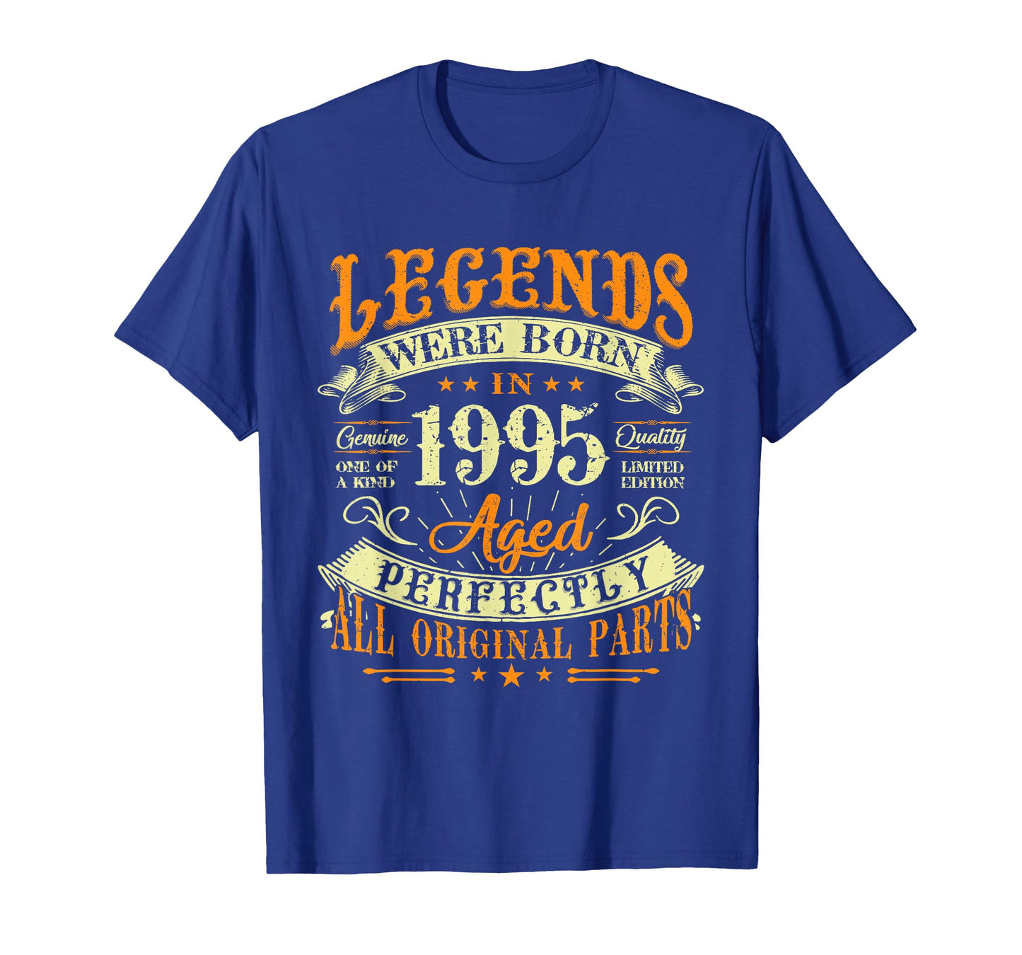 30th Birthday Vintage Legends Born In 1995 30 Years Old T-Shirt