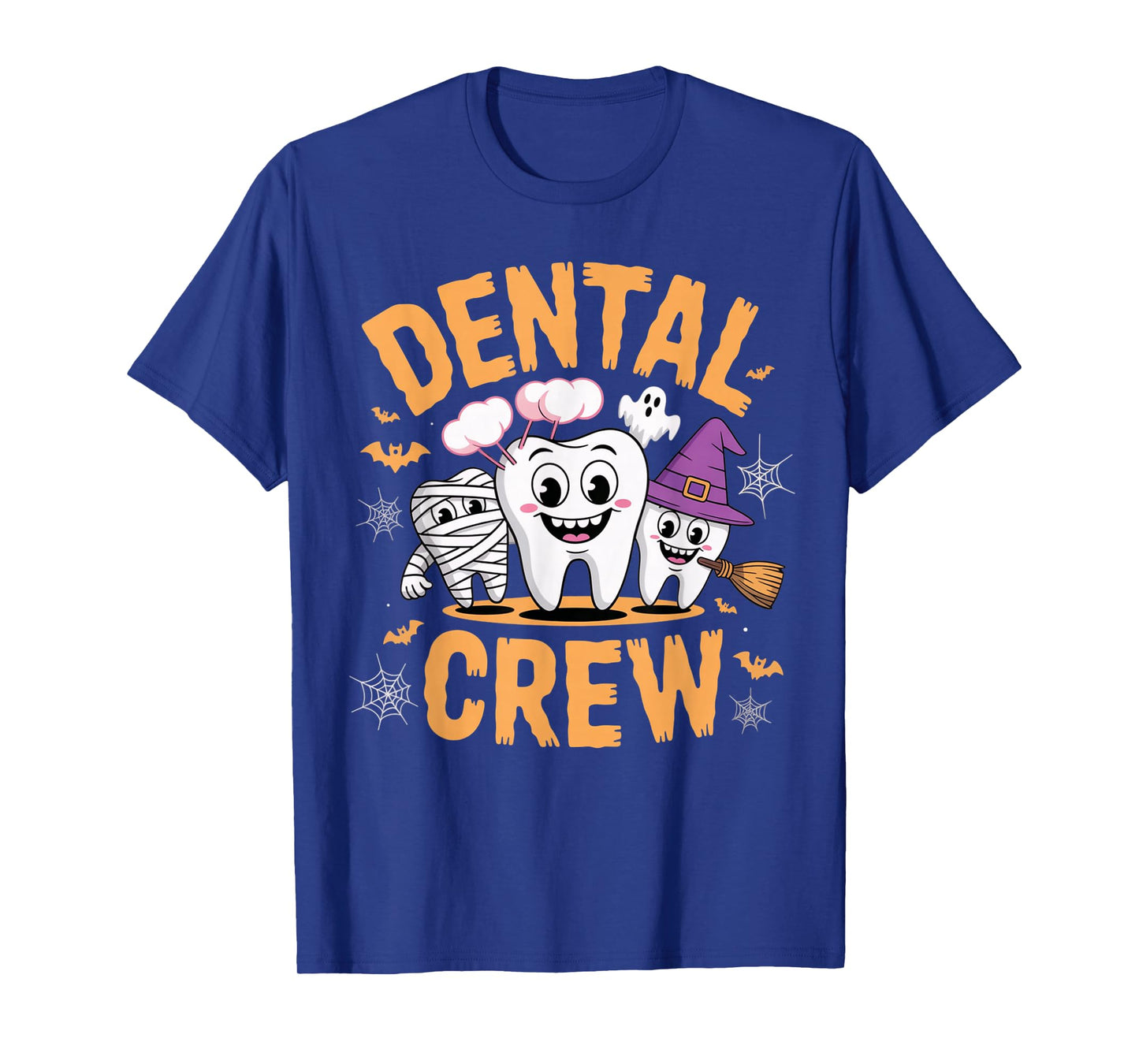 Dental Crew Halloween Dentist Hygienist Tooth Design T-Shirt