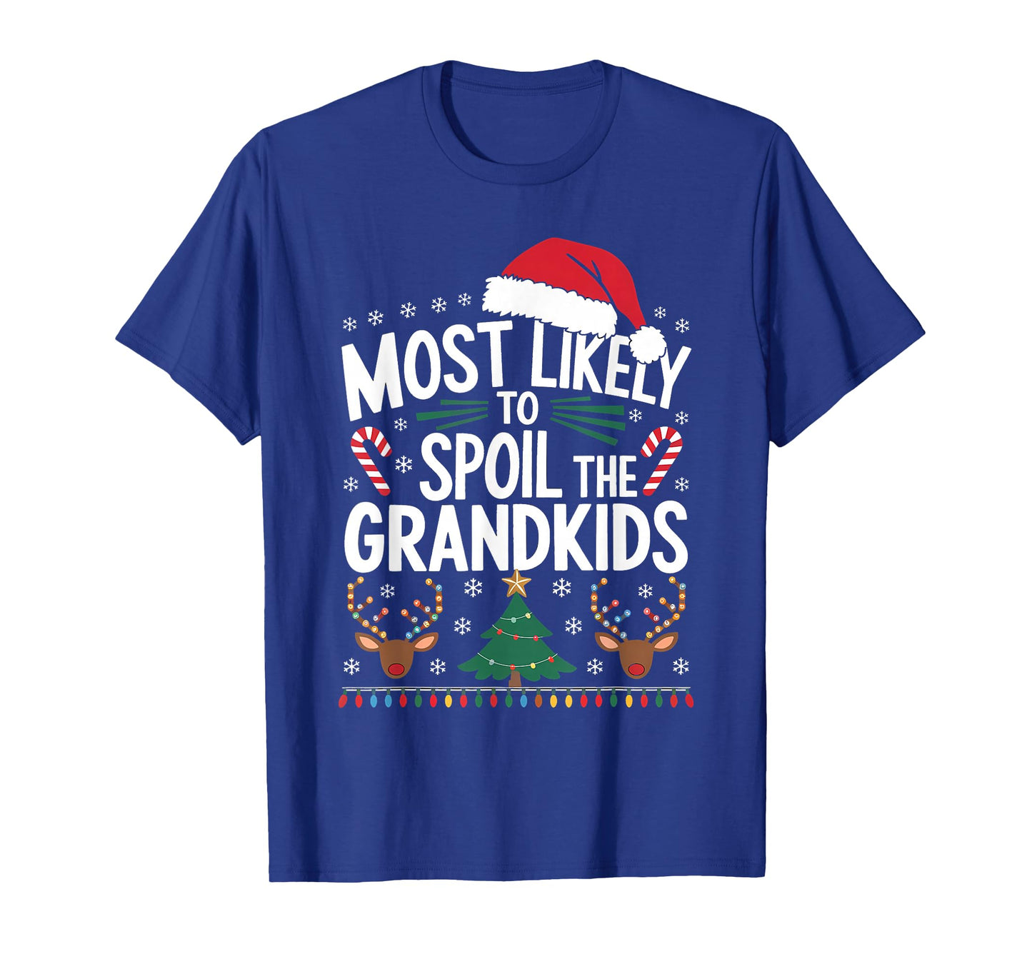 Christmas Party Most Likely to Spoil The Grandkids Funny T-Shirt