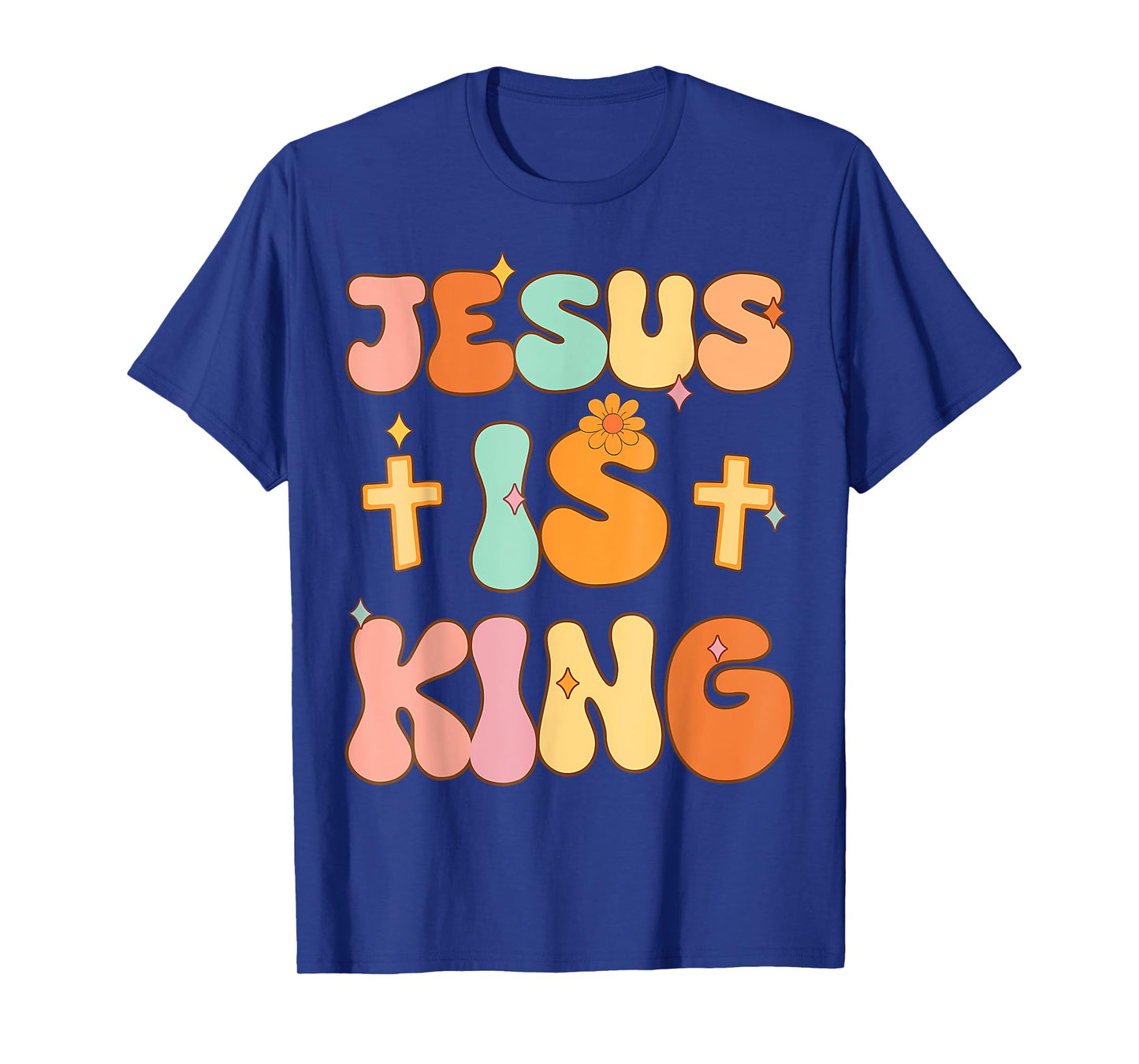 Jesus Is King Youth Toddler Boys Girls Christian T-Shirt