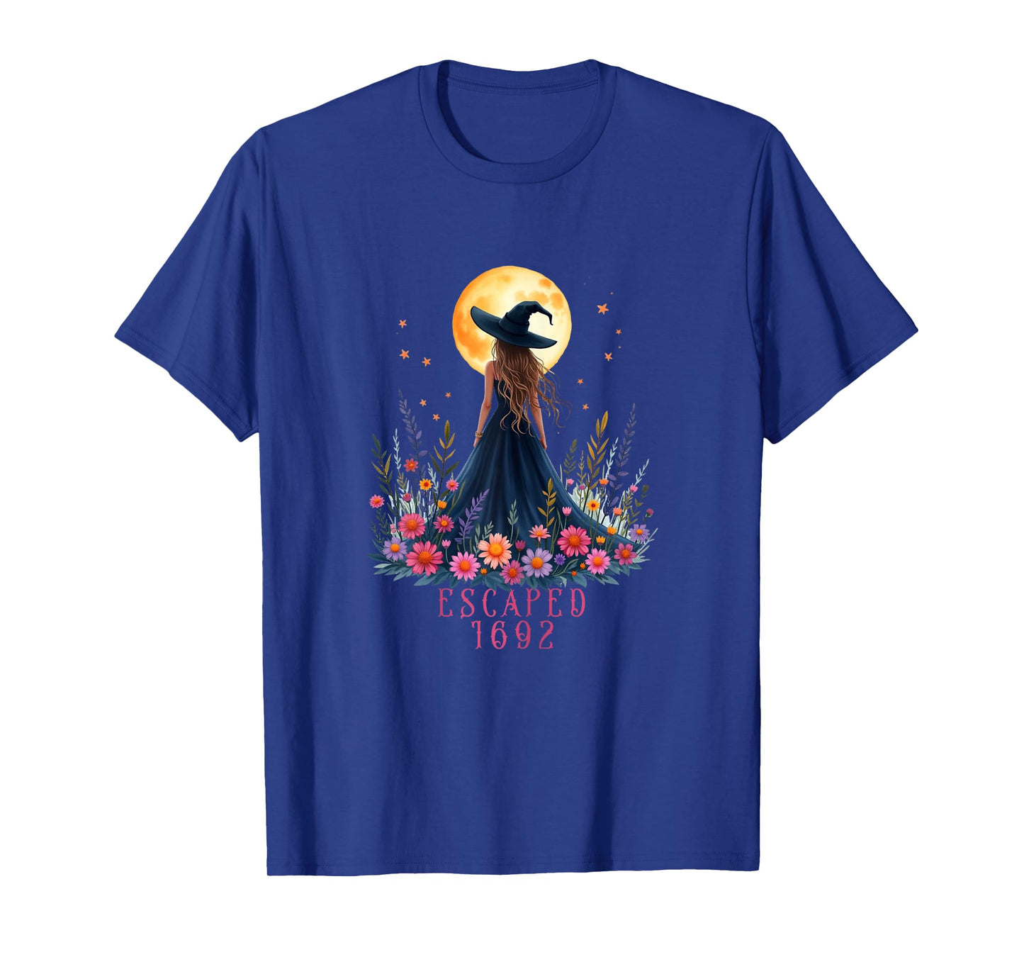 Escaped 1692 Halloween Design, Salem Witch Trials Inspired T-Shirt