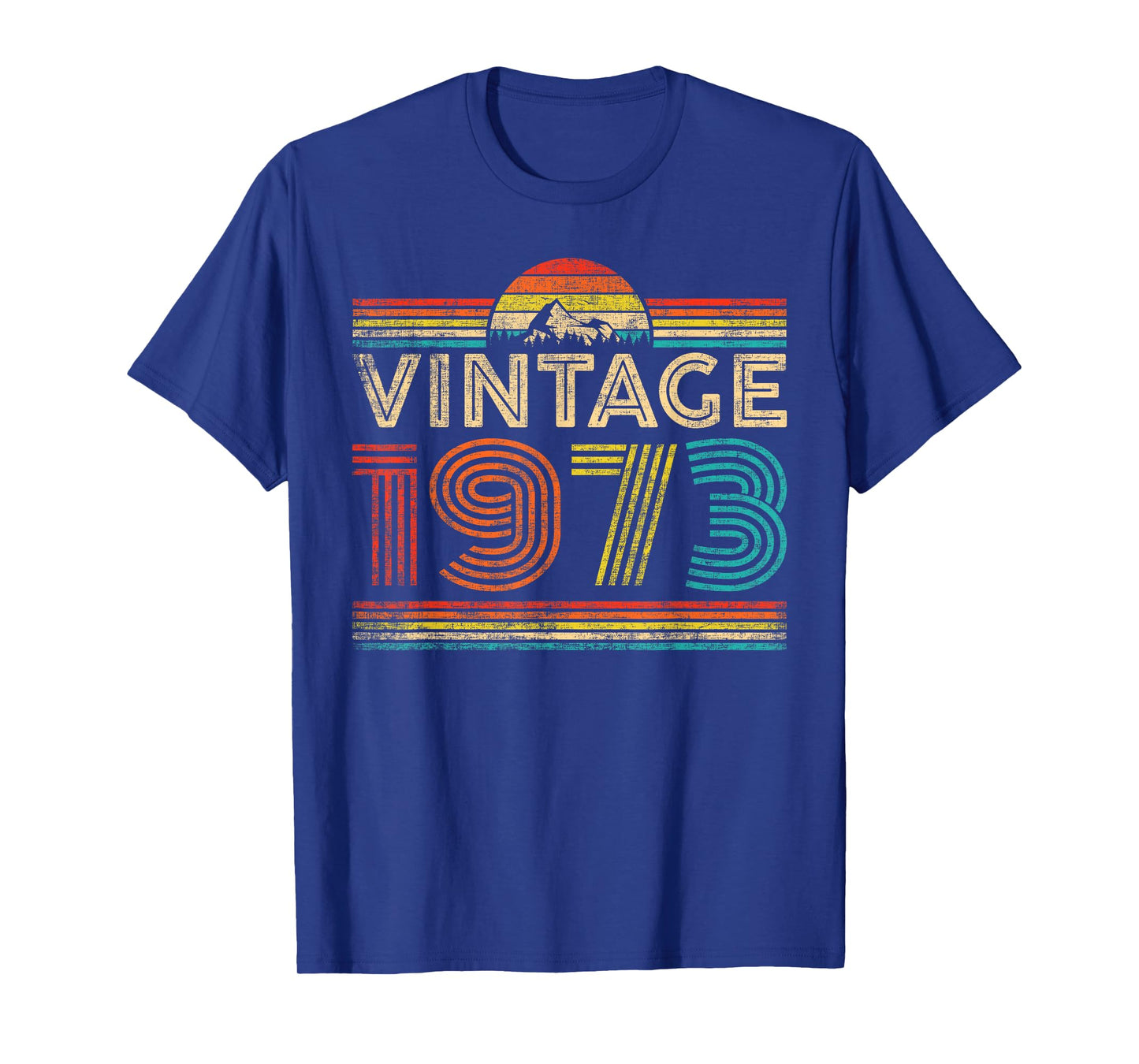 Vintage 1973 Classic Year 1973 Birthday Men Women Vintage T-Shirt