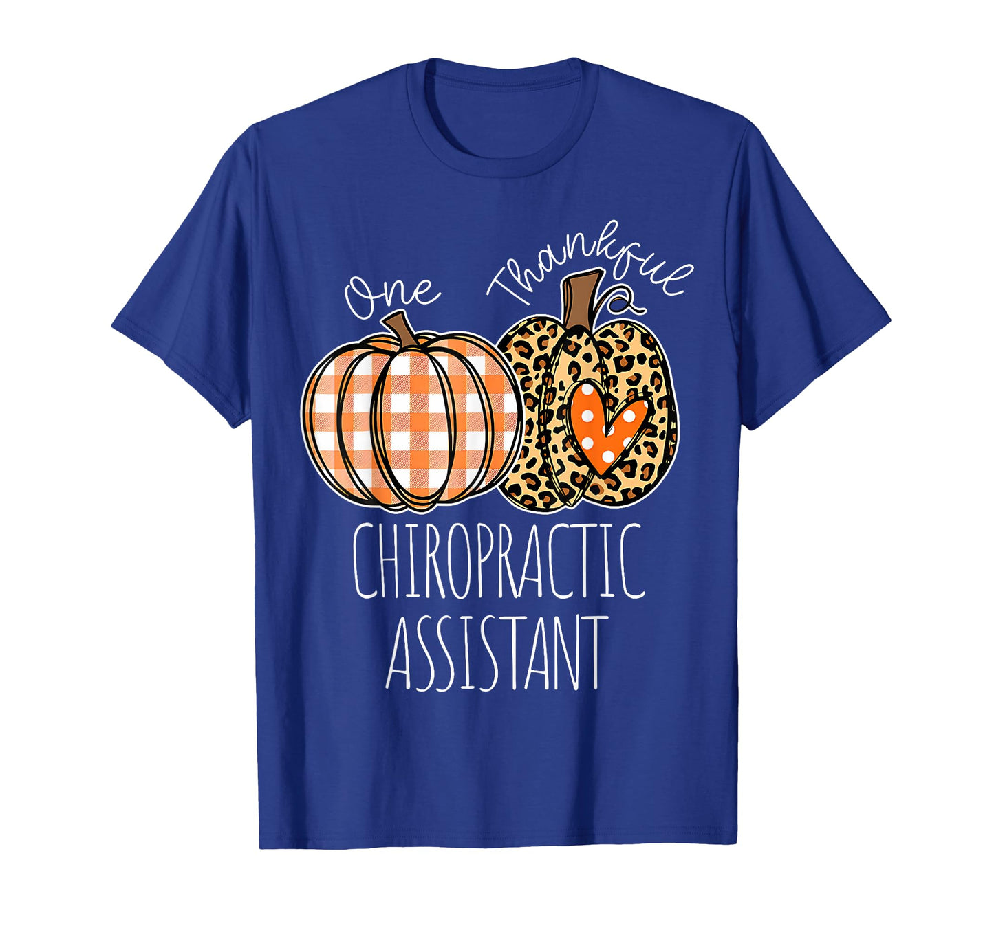 Thankful Chiropractic Assistant Cute Thanksgiving T-Shirt