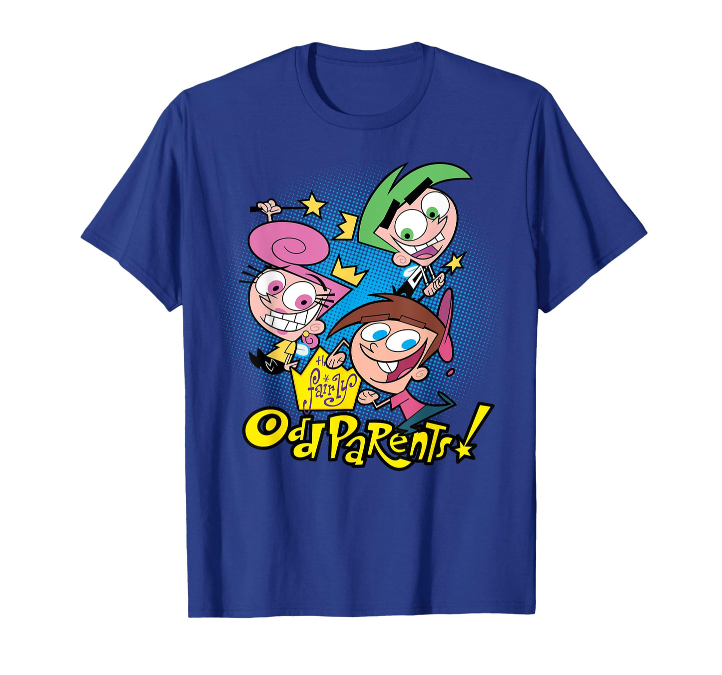 Nickelodeon The Fairly OddParents Timmy Cosmo and Wanda Tee T-Shirt